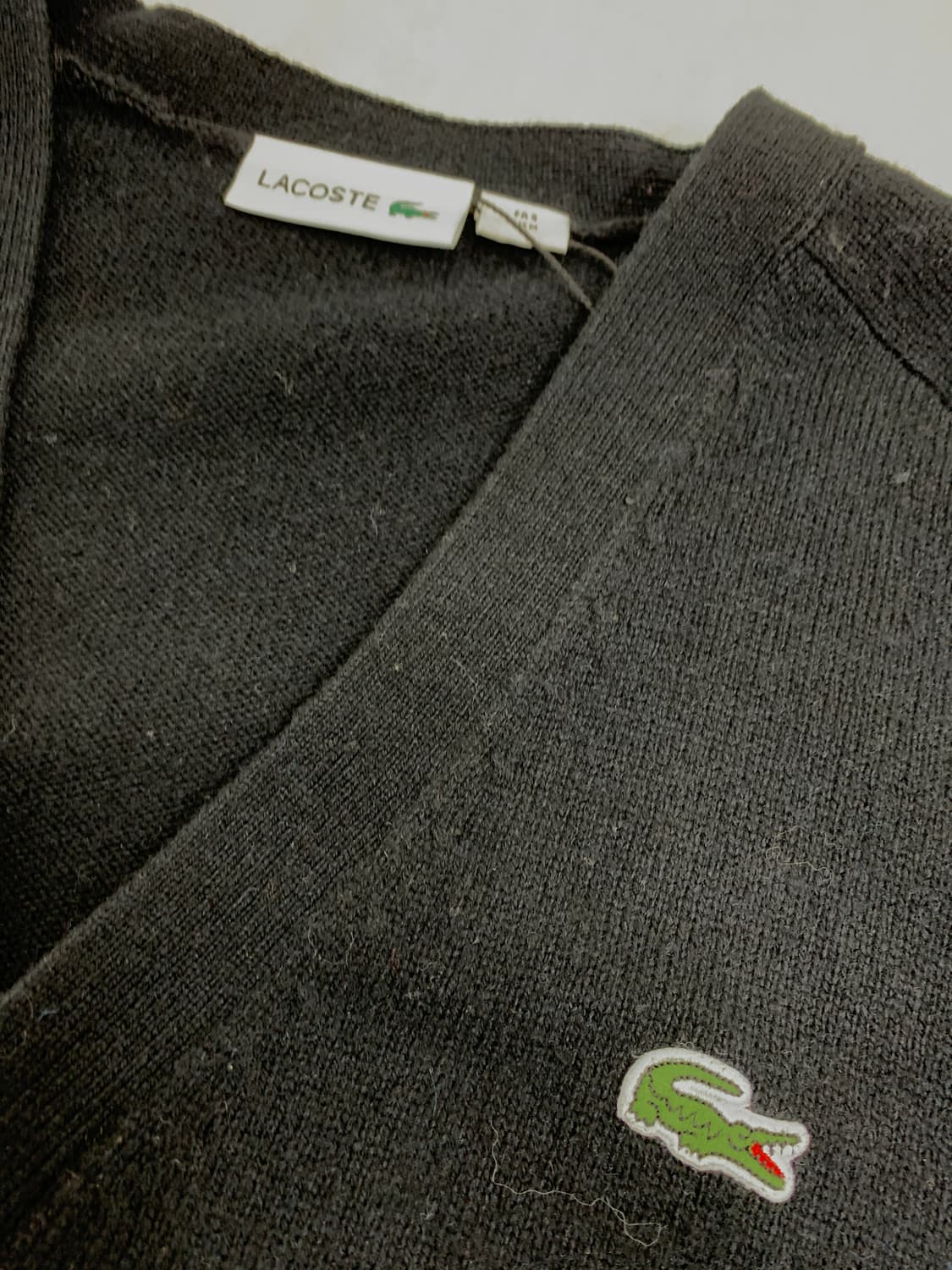 라코스테 블랙 가디건 #771 상품이미지3