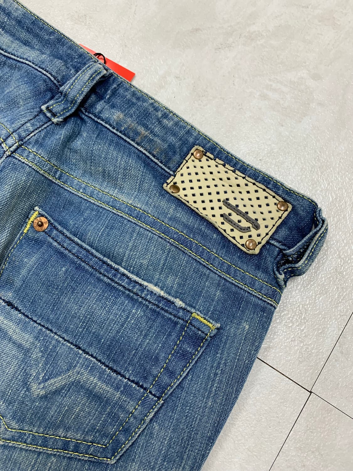 디젤 워싱 데님 팬츠 #525 상품이미지9