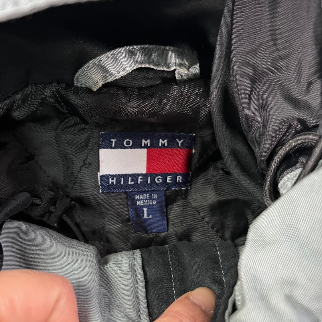 100 타미힐피거 투웨이 고프코어 바람막이 자켓  상품이미지3