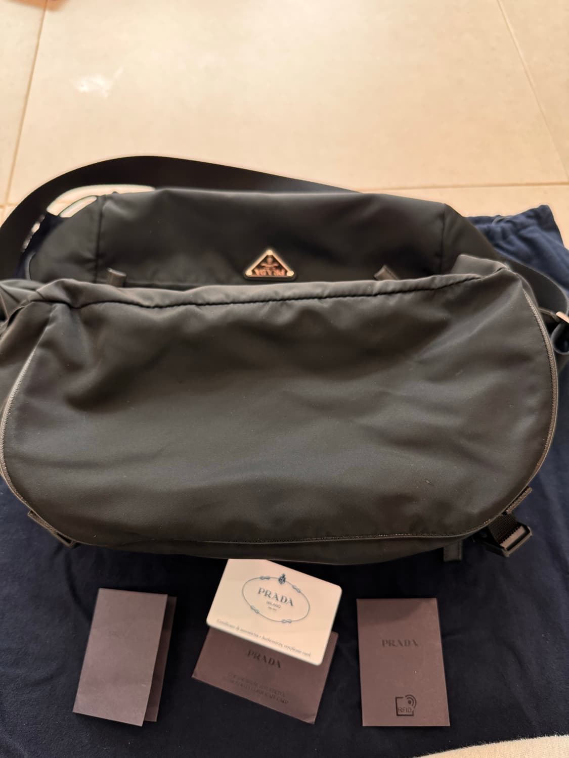 프라다 바이커백 라지(구형) 2VH991 상품이미지7