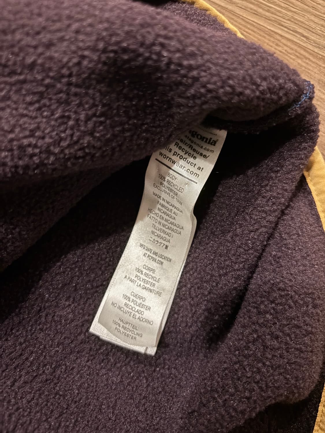 파타고니아 신칠라 옵시디언 플럼 M사이즈 상품이미지5