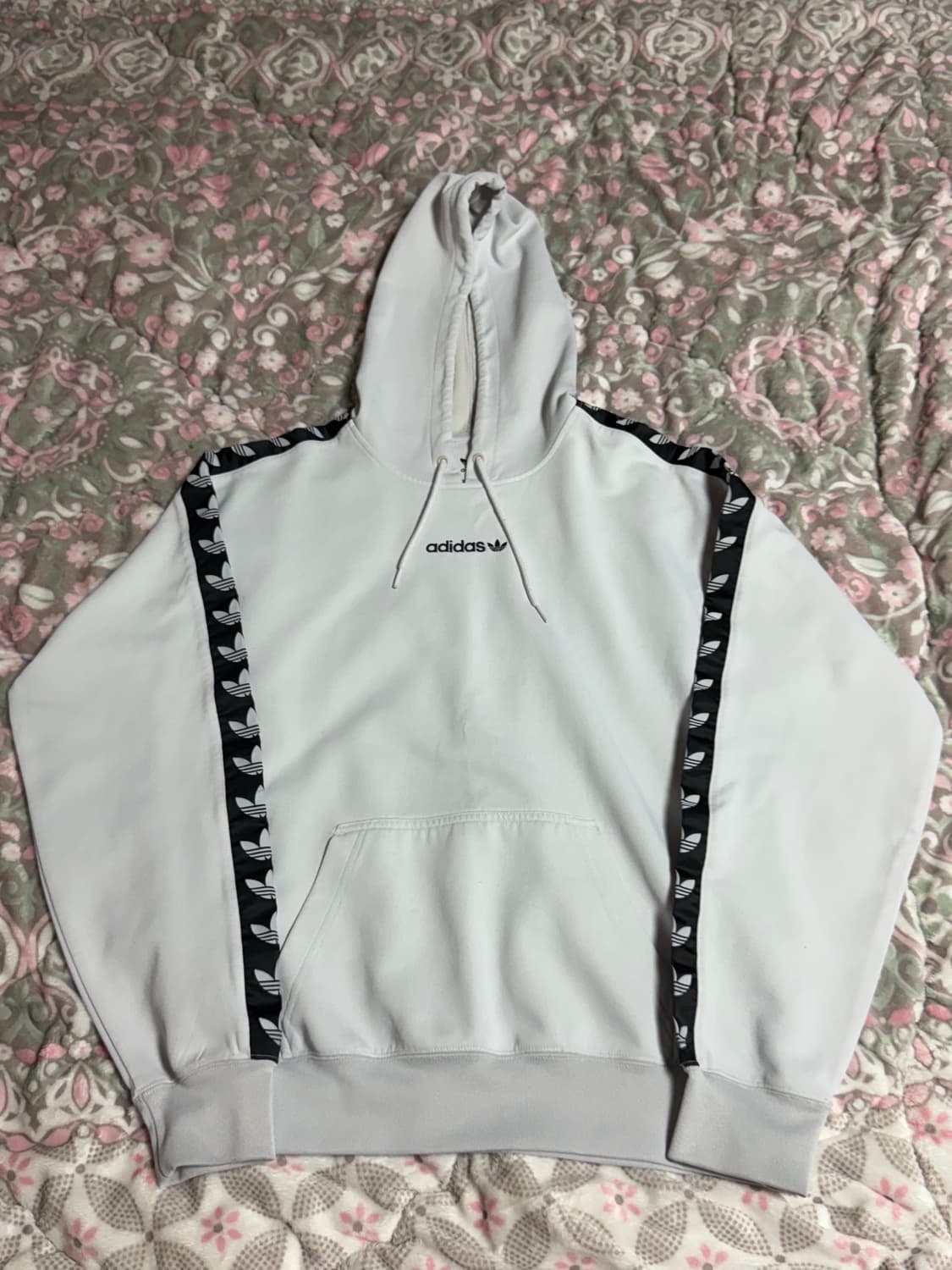 아디다스 - TNT 테이프 후디 CE1640 (화이트/M/남녀공용) 상품이미지1