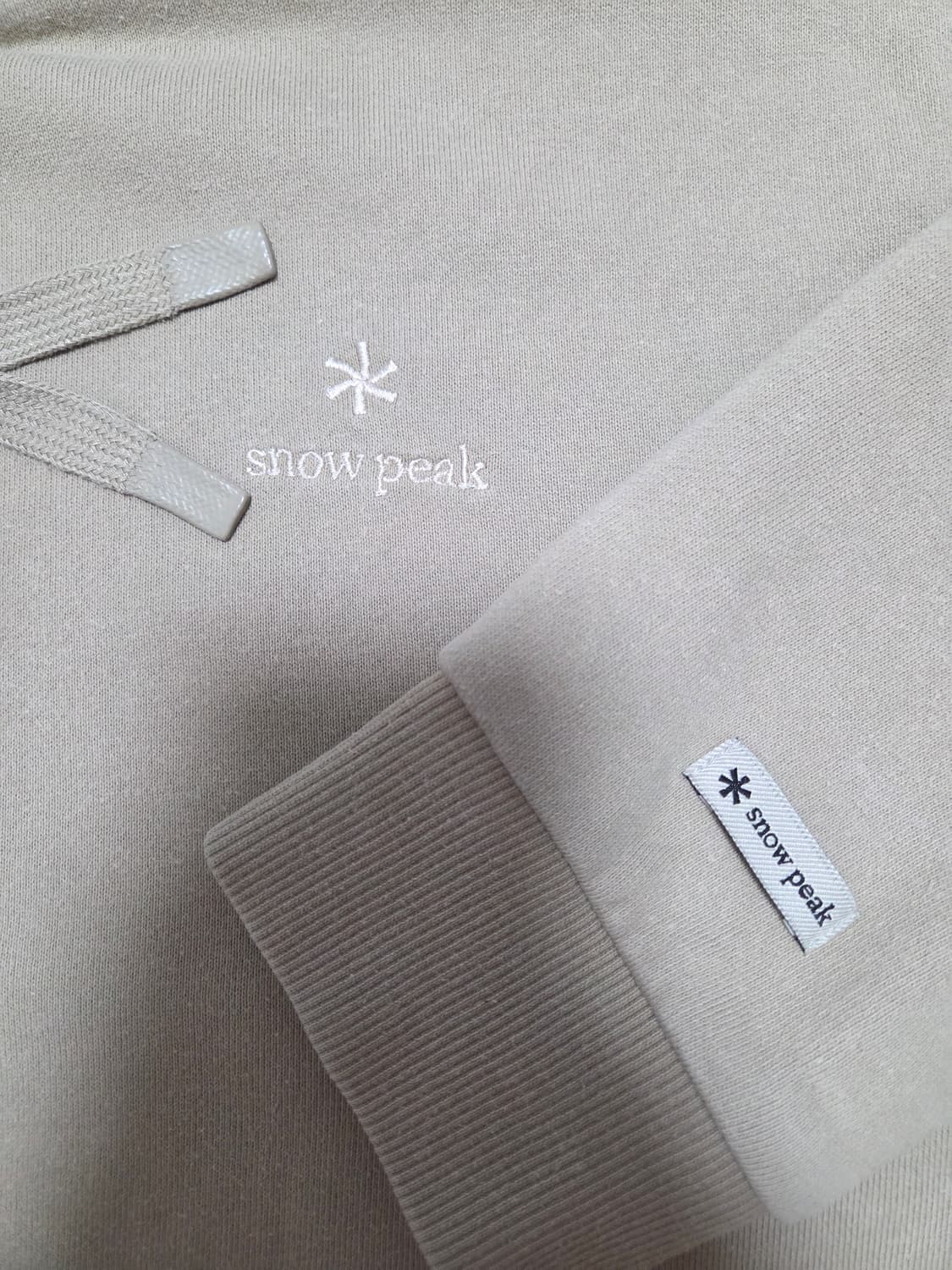 스노우 피크 공용 그래픽 후드티 상품이미지6