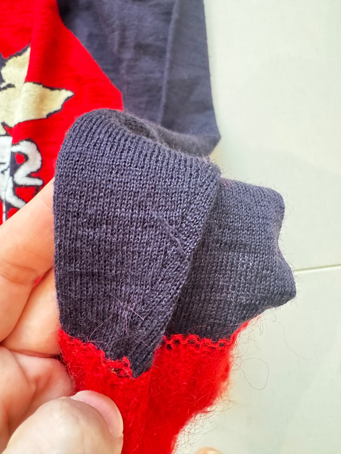 Undercover 모헤어 믹스 유니콘 니트  상품이미지3