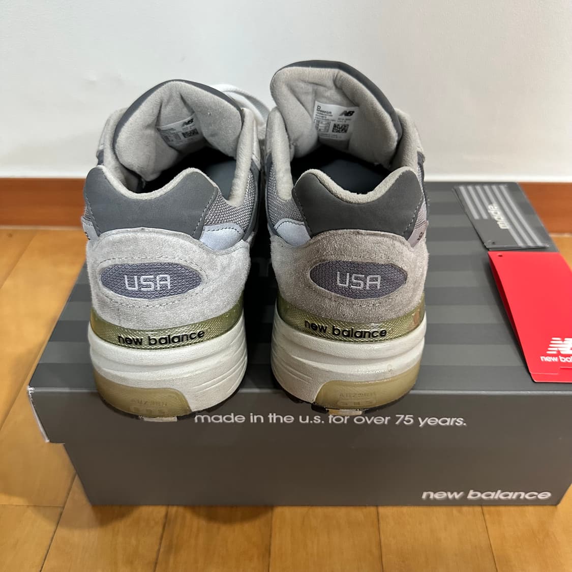[275] 뉴발란스 992 그레이 상품이미지5