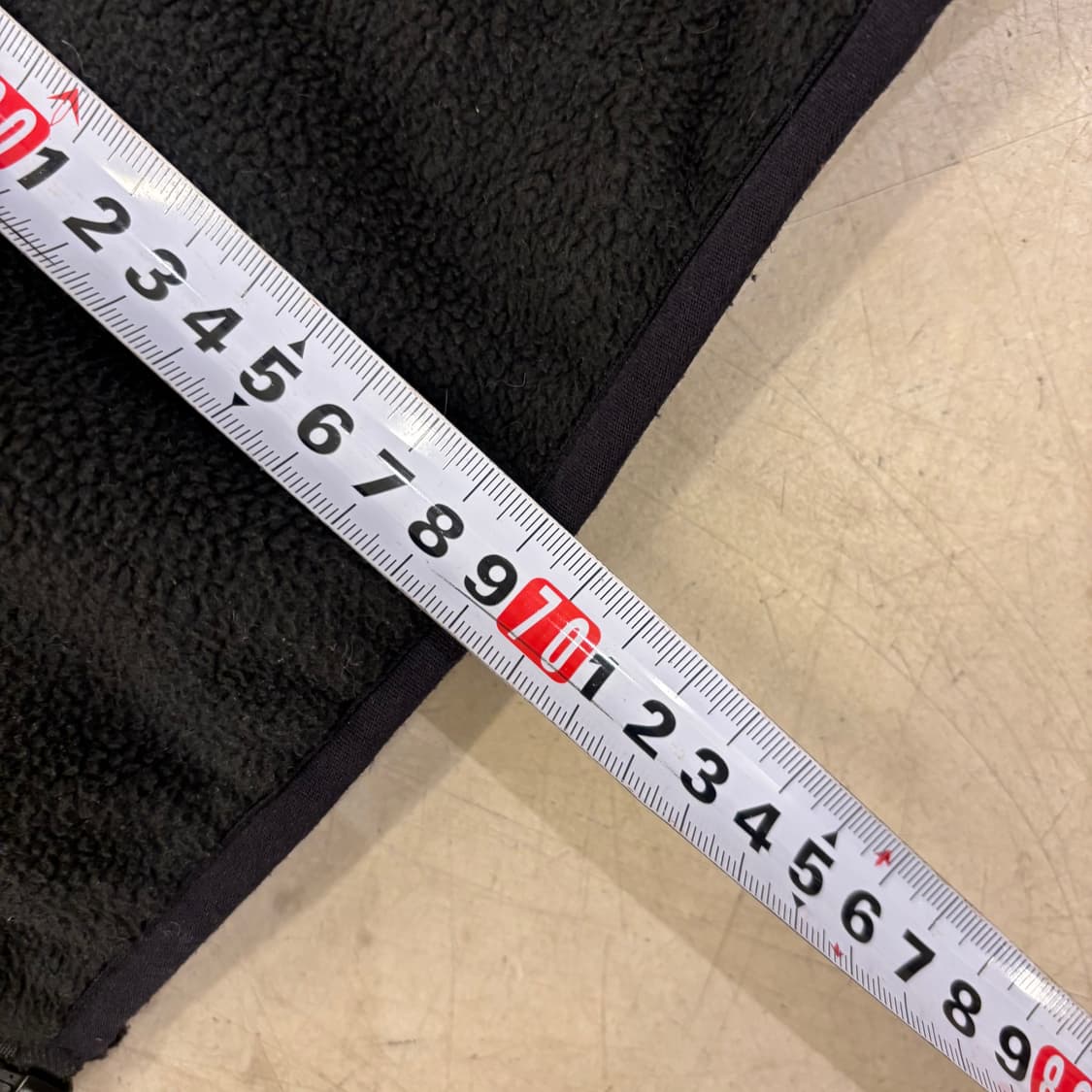 지프 블랙 스몰로고 플리스 집업 상품이미지5