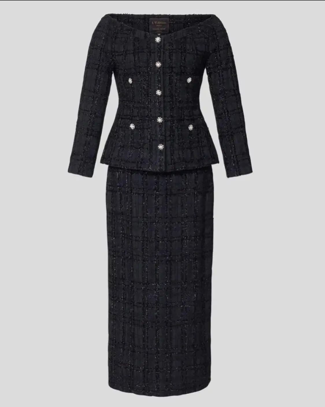 블랙 투피스 셋업  상품이미지2