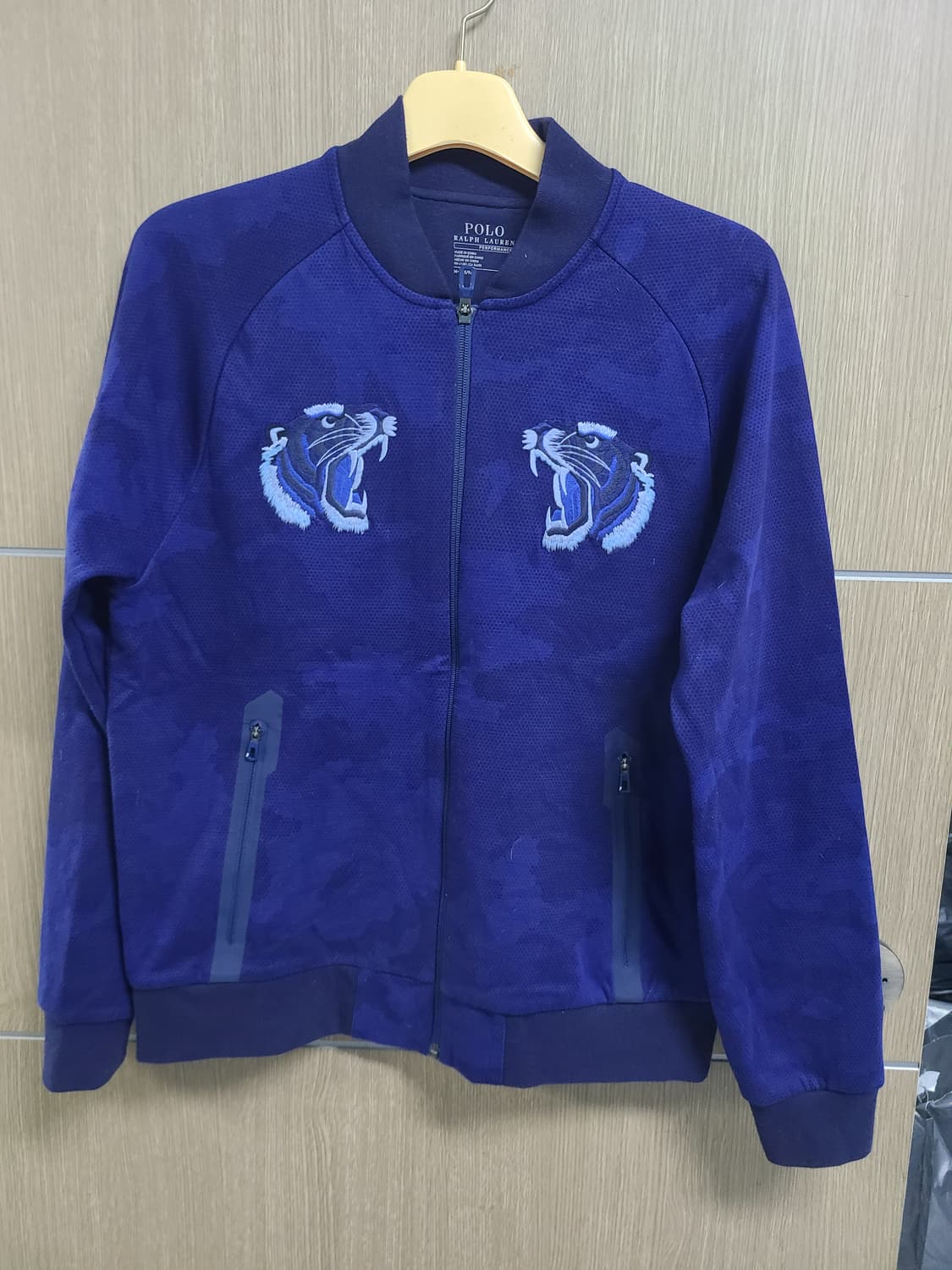 폴로랄프로렌 타이거 자수 집업 블루종 자켓 상품이미지1