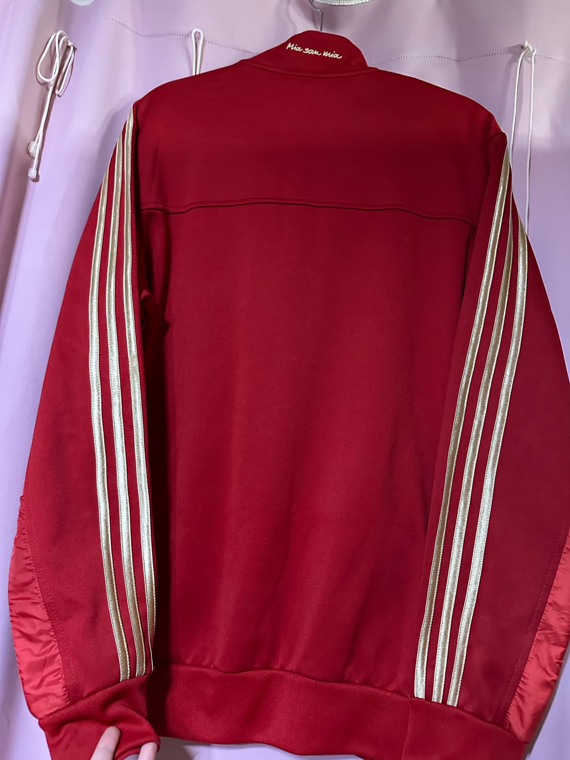 아디다스져지 아디다스 바이에른 뮌헨 트랙탑 아디다스대장 아디다스레드 상품이미지3