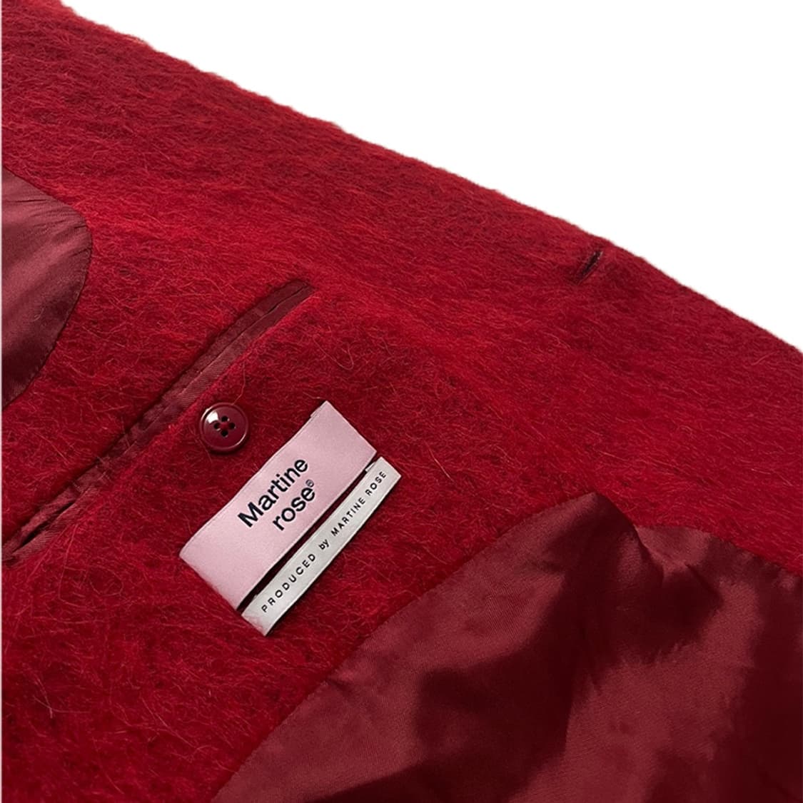 마틴로즈 21aw 모헤어 트위스트 블레이저 상품이미지7