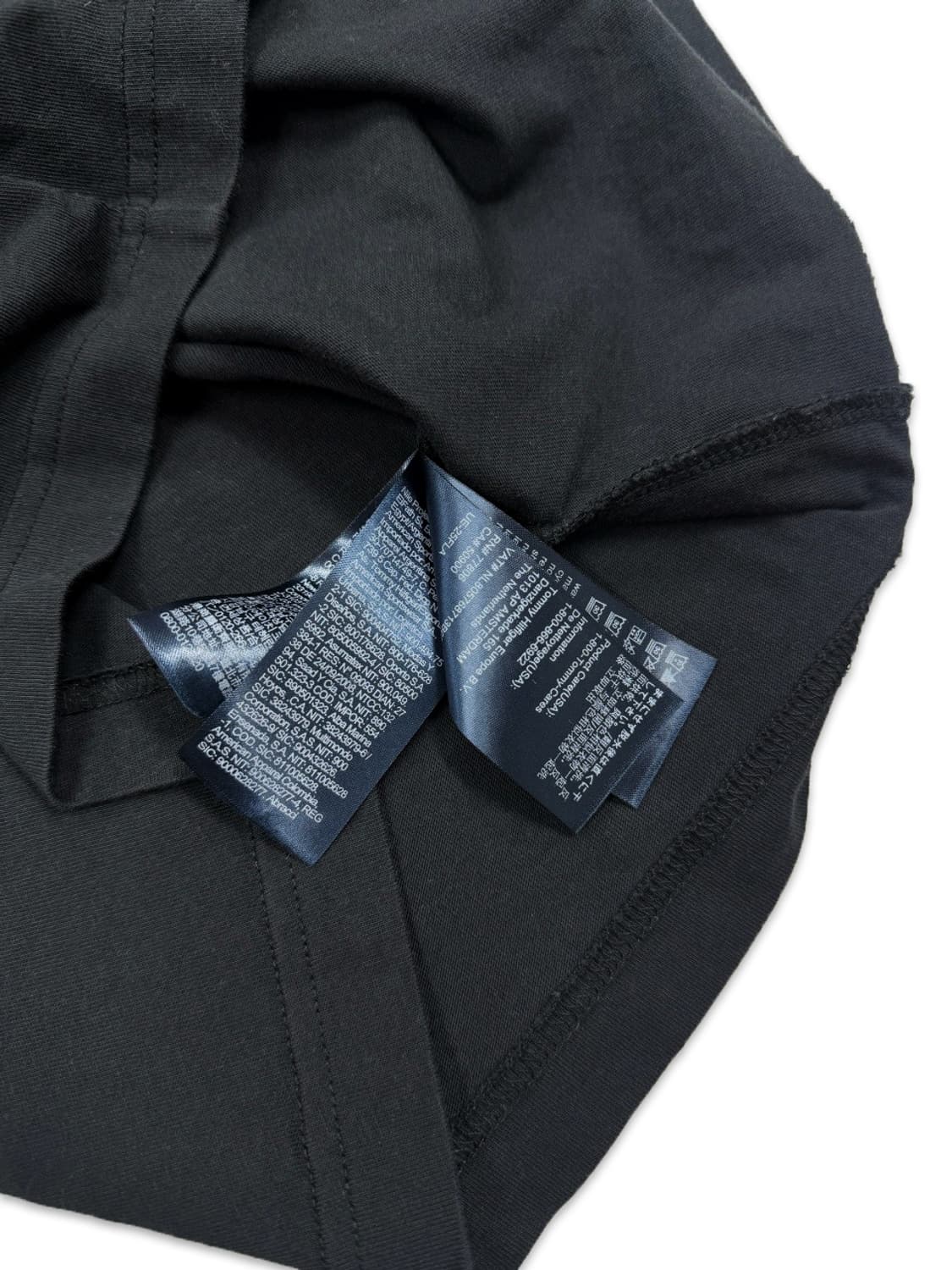 빈티지 타미 힐피거 블랙 로고 반팔티 상품이미지4