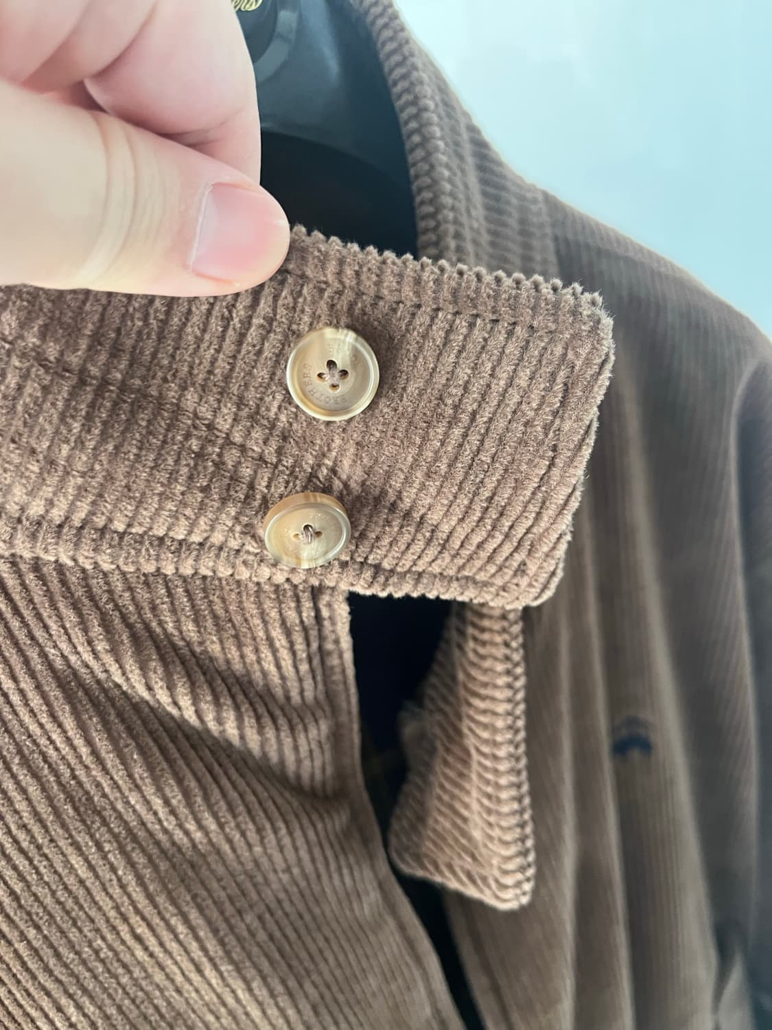[M]브룩스브라더스 해링턴 자켓 브라운 코듀로이 골덴 상품이미지7