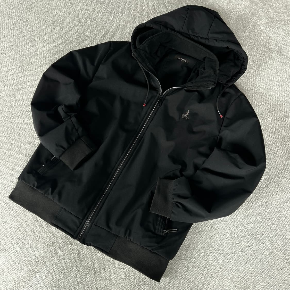 빈폴 블랙 후드 집업 자켓 100 상품이미지1