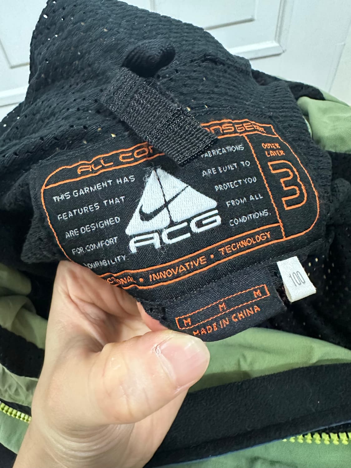 나이키 ACG 스톰핏 바람막이 상품이미지4