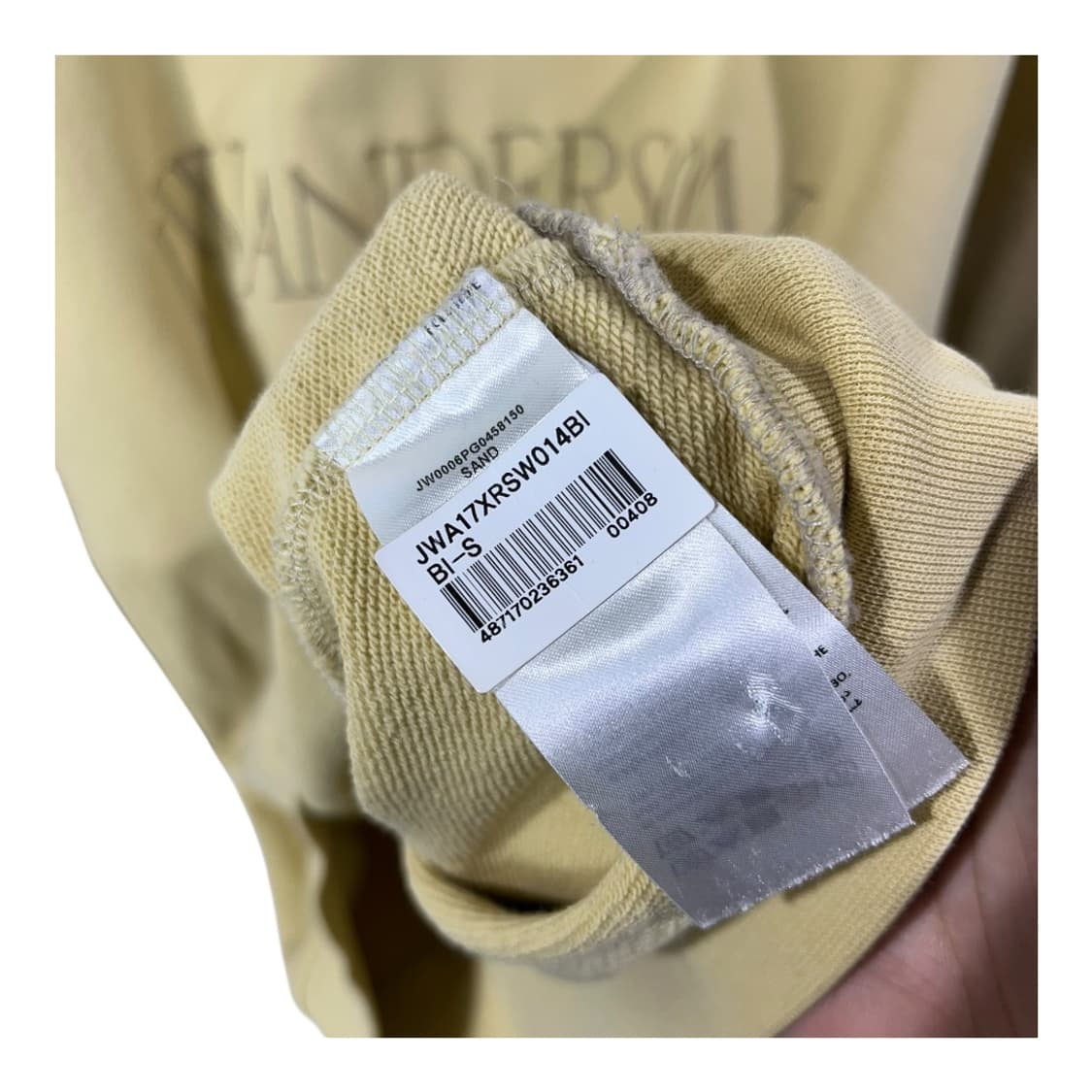 [JW Anderson] JW앤더슨 체커보드 맨투맨 상품이미지5