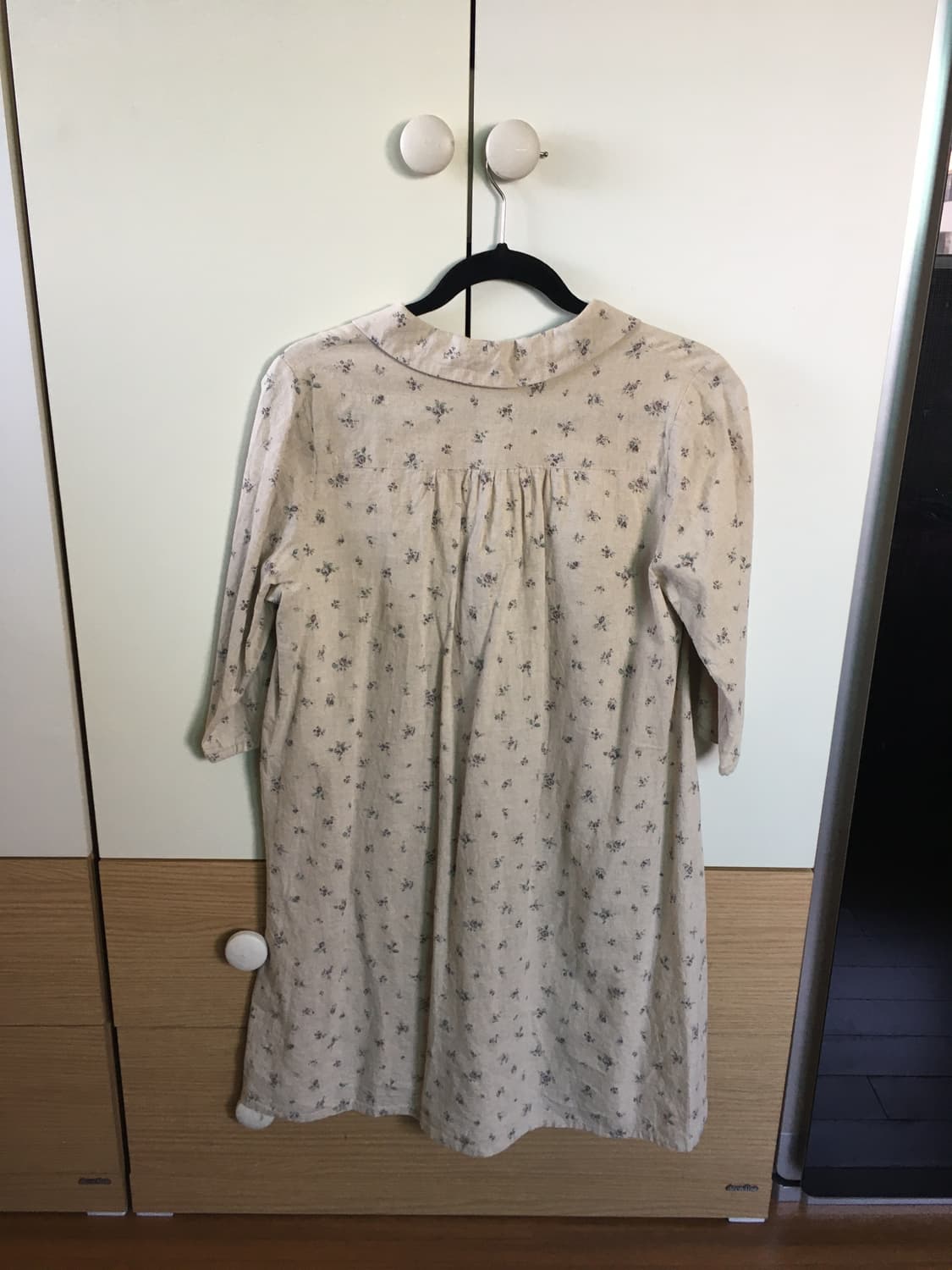 빈티지 카라 단추 원피스 상품이미지3