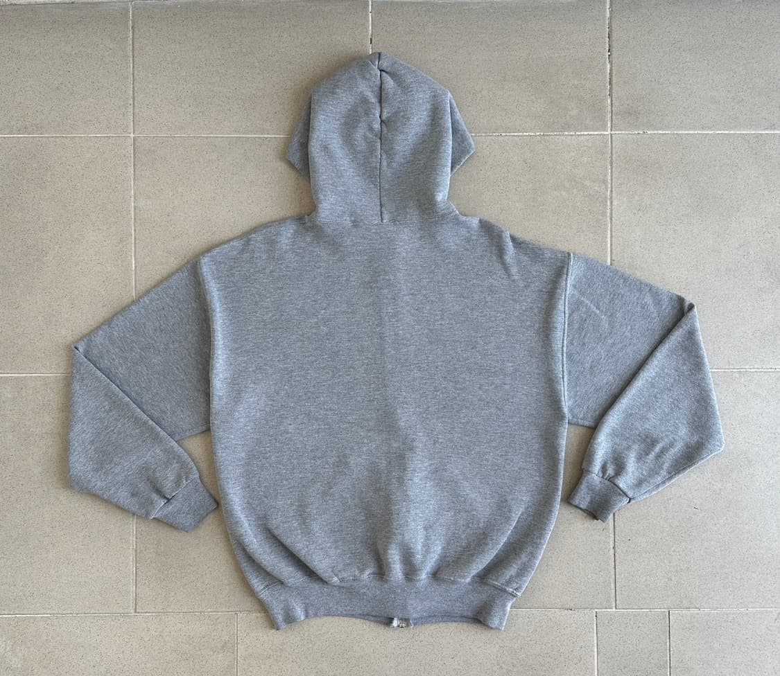 90s 빈티지 러셀 후드집업 그레이 L 상품이미지2