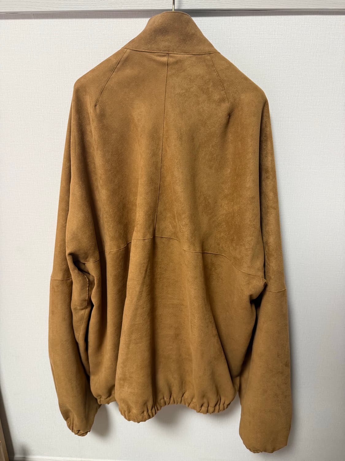 Ancellm 비건스웨이드 기모노 블루종 상품이미지2