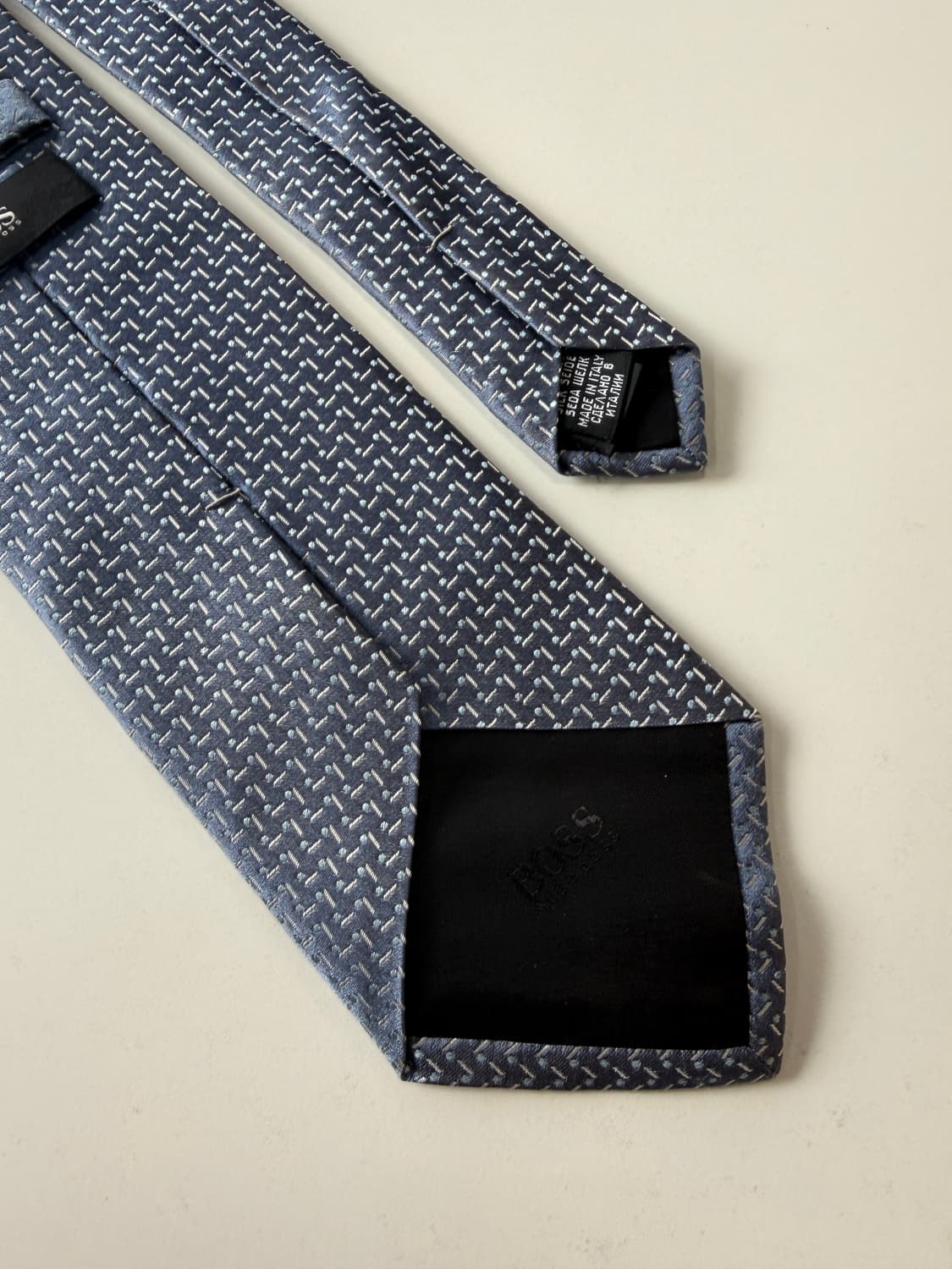 휴고보스 실크 넥타이 9cm 상품이미지5