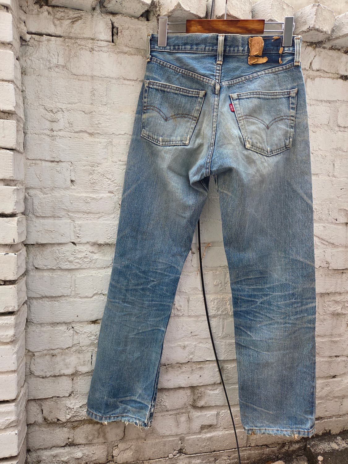 90's 리바이스 502xx 셀비지 데님팬츠  상품이미지2