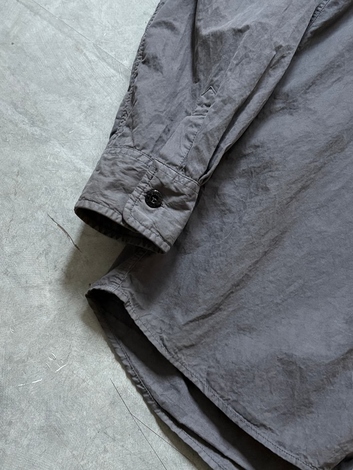 Stone-Island 스톤아일랜드 올드이펙트 와펜 후드 셔츠  상품이미지3