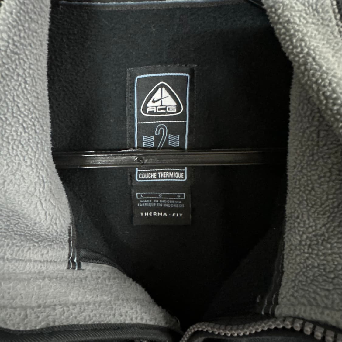 (L) 나이키 ACG 블랙 후리스 플리스 베스트 조끼 집업 상품이미지5