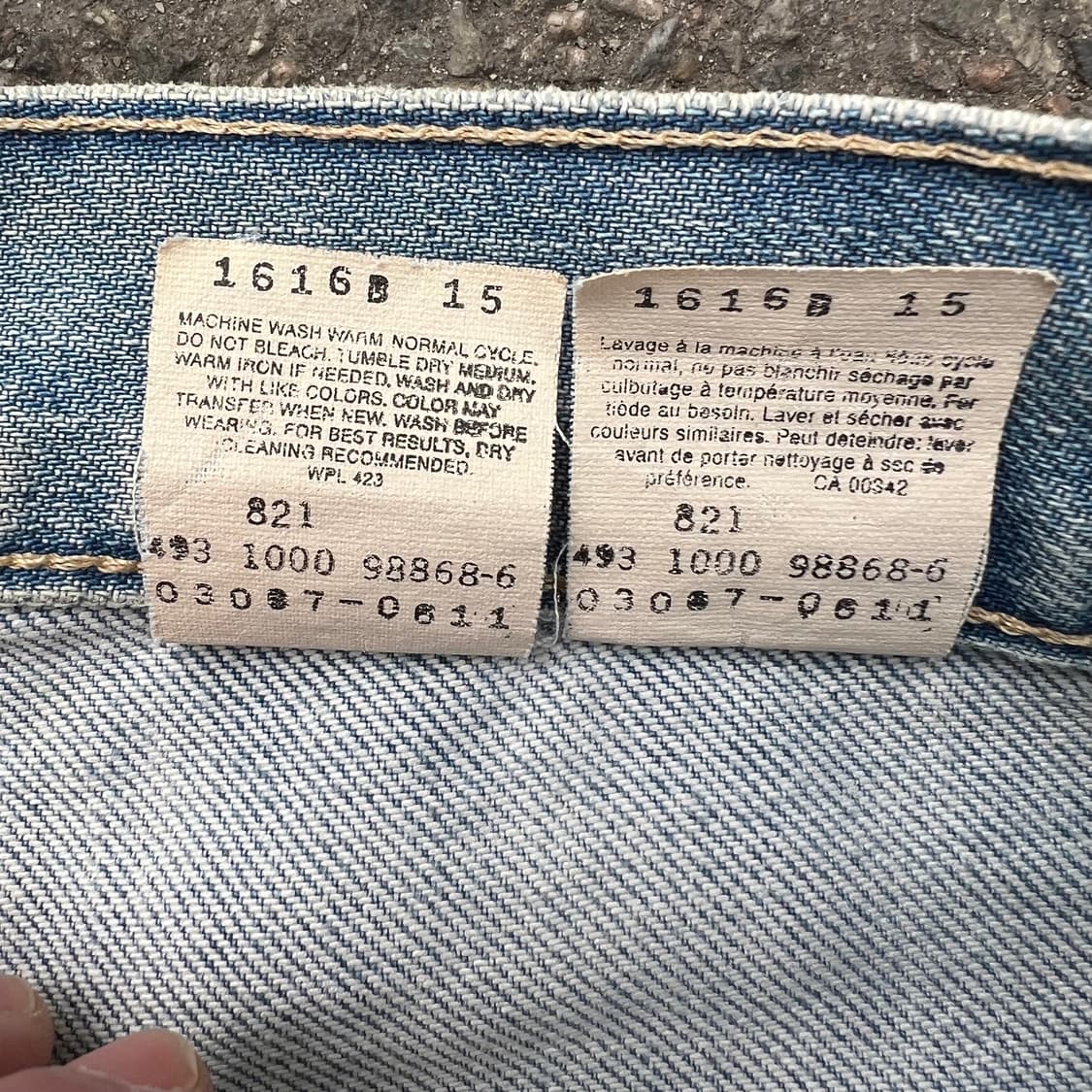 00‘s 초기 리바이스 엔지니어드진 상품이미지8