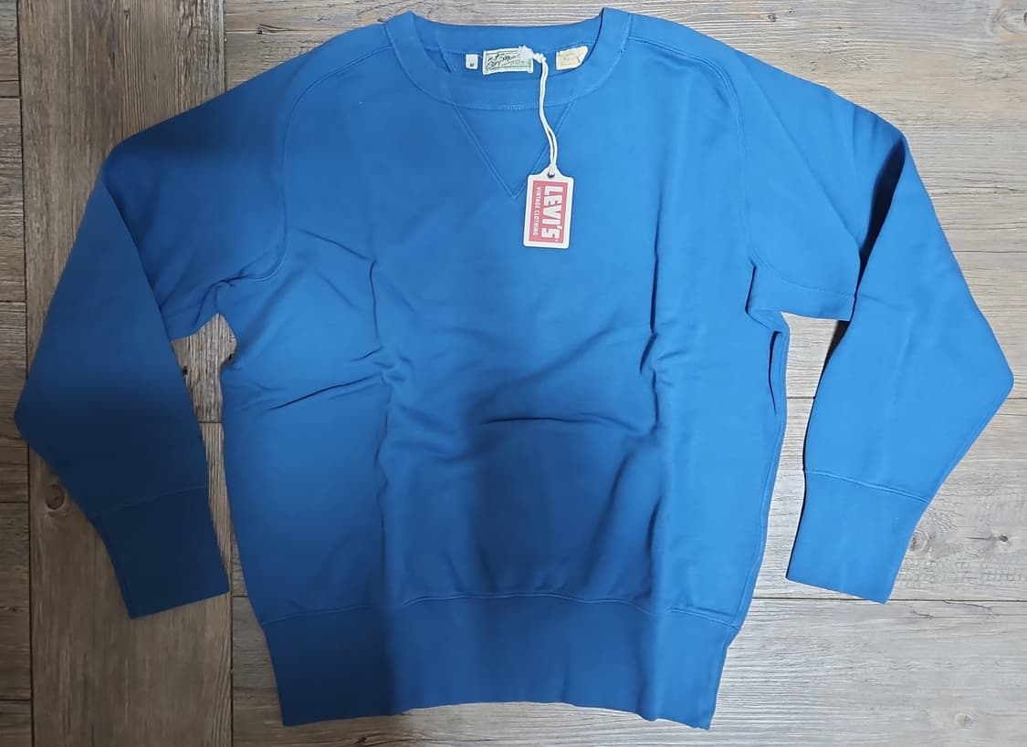 리바이스 LVC 1940's 베이 메도우 스웨트셔츠 다크 블루 M 상품이미지1