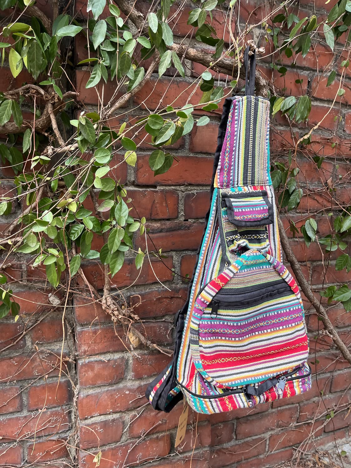 히피 자수패턴 백팩 상품이미지2