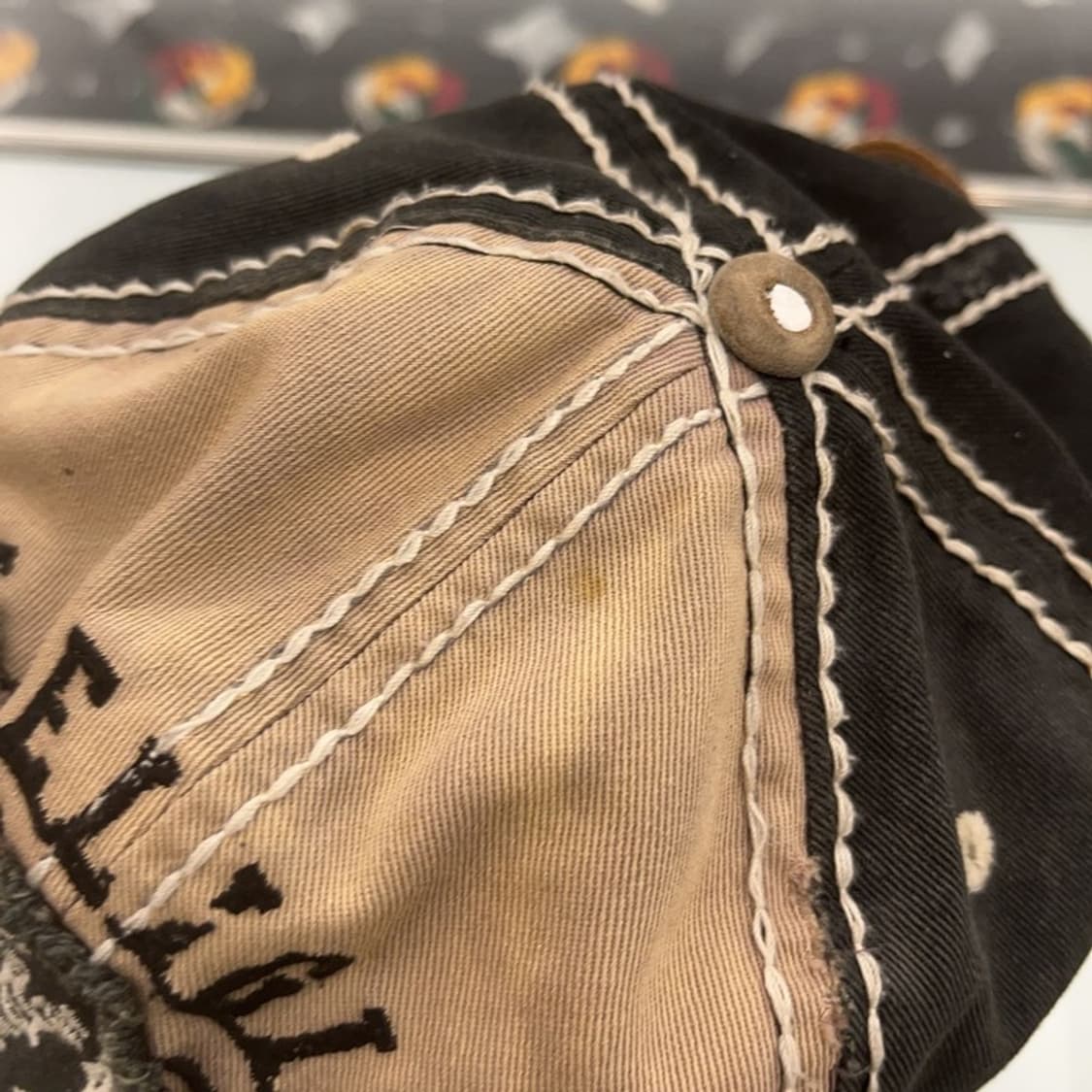 트루릴리전 희귀 레어 올드빈티지 그런지 디테일 볼캡 C07514 상품이미지4