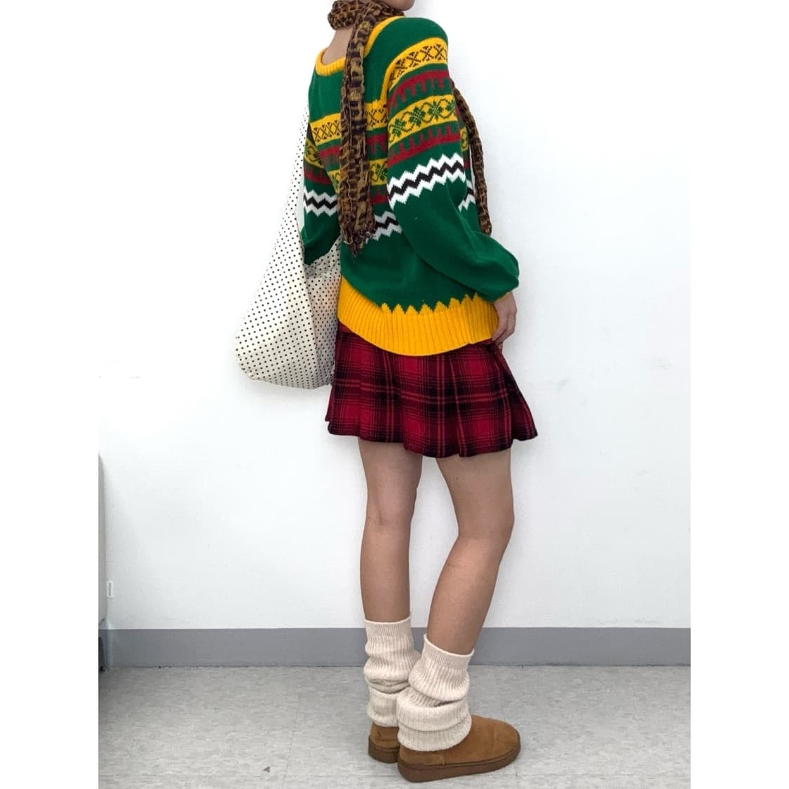 빈티지 키치 니트 상품이미지4
