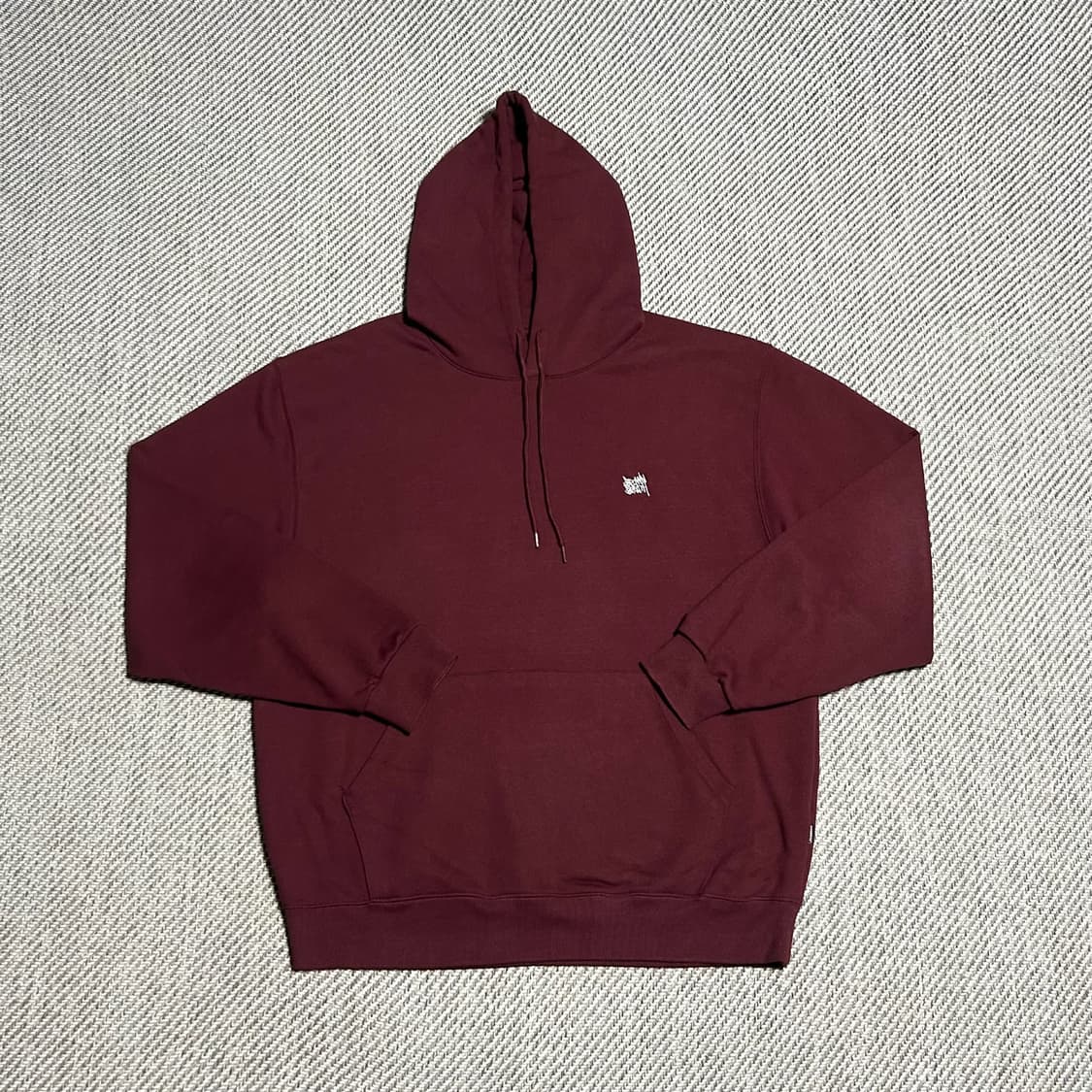 [XL] BrownBreath 브라운브레스 버건디 후드티 상품이미지2