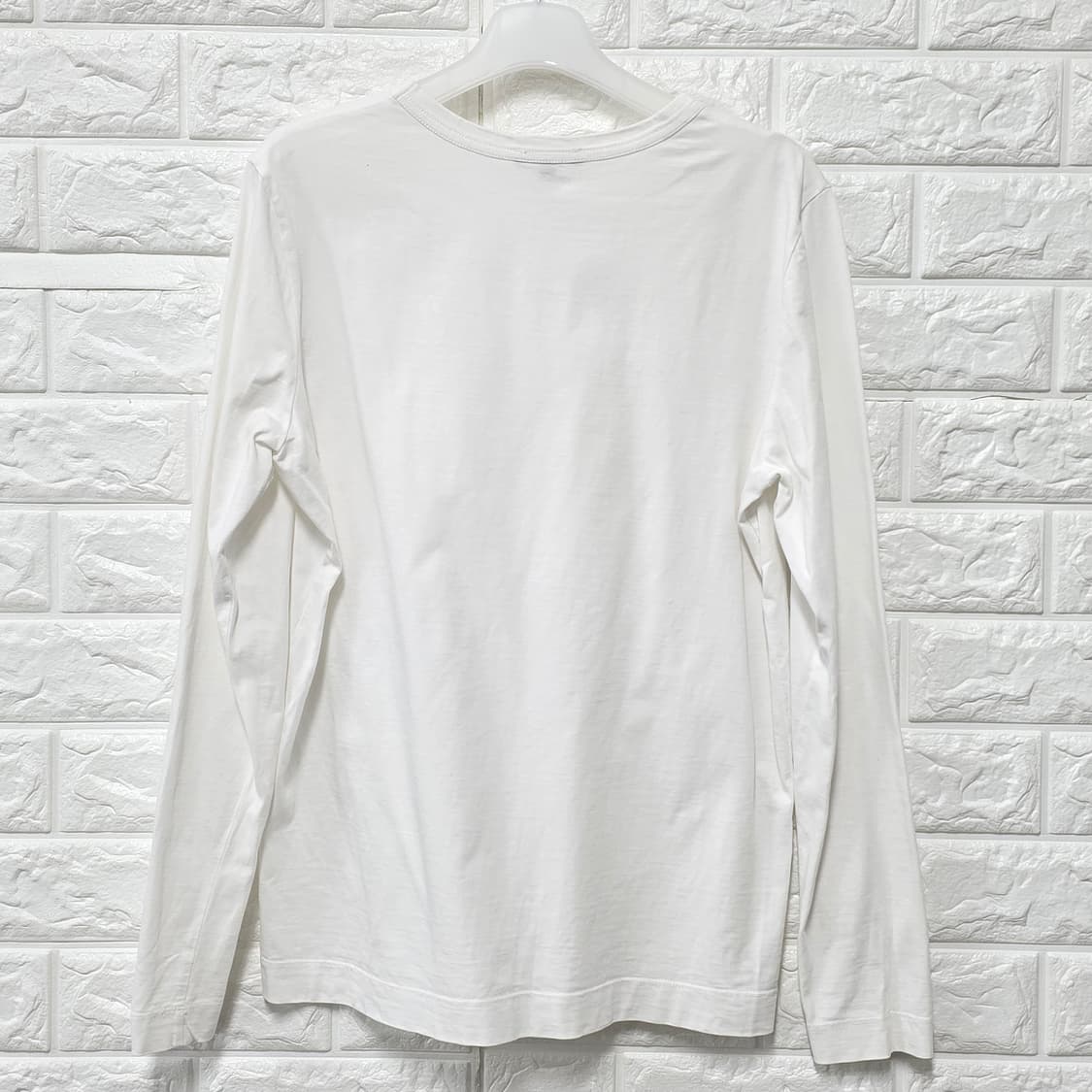 택포) 마시모두띠  흰색 긴팔 티셔츠 S 상품이미지4