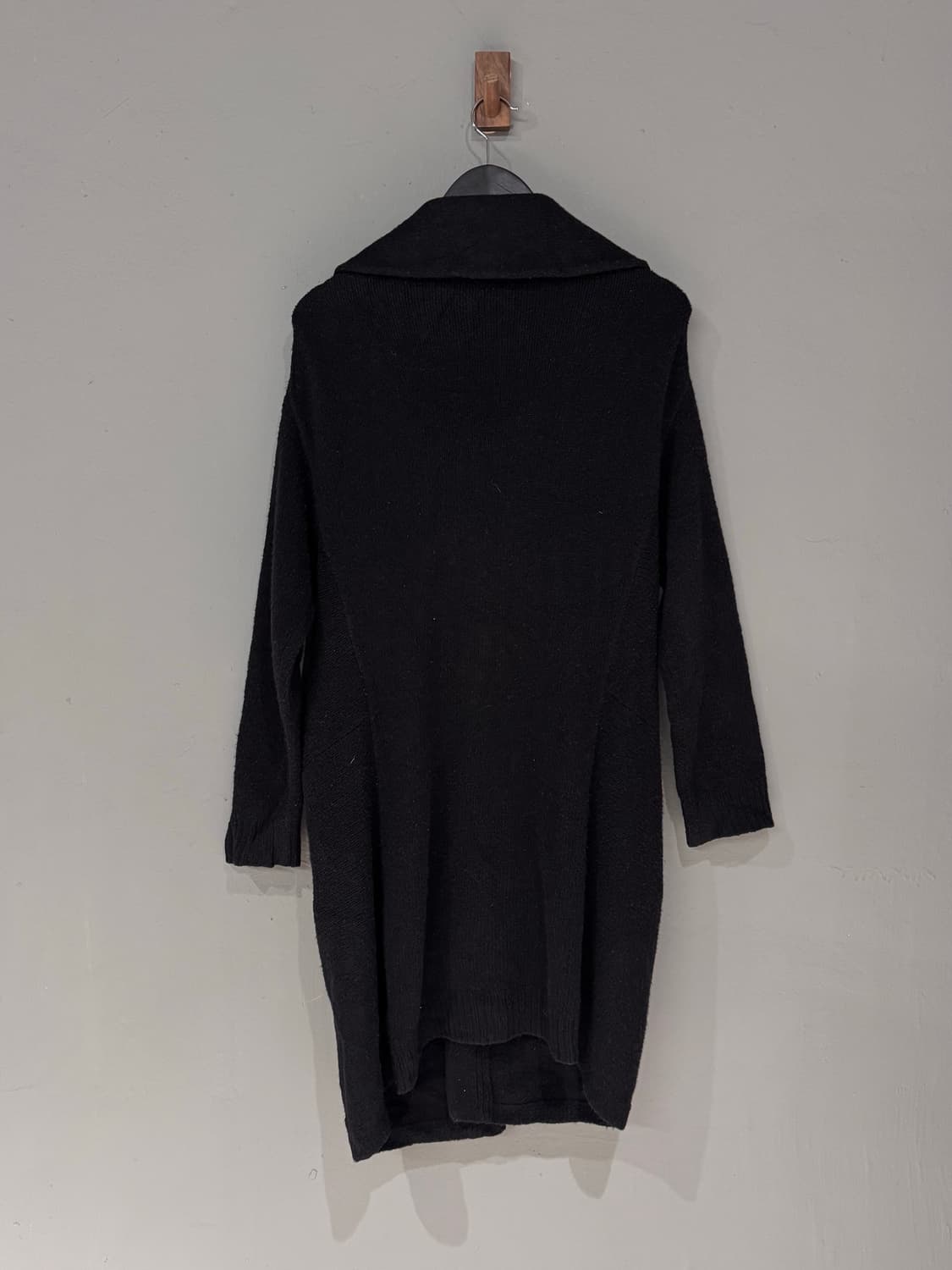 Zucca 주카 비대칭 울 니트 가디건코트  상품이미지6