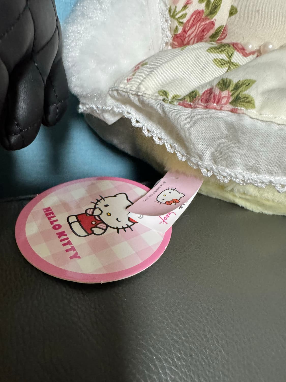 귀여운 헬로키티 플라워 리본인형 택있음 상품이미지8