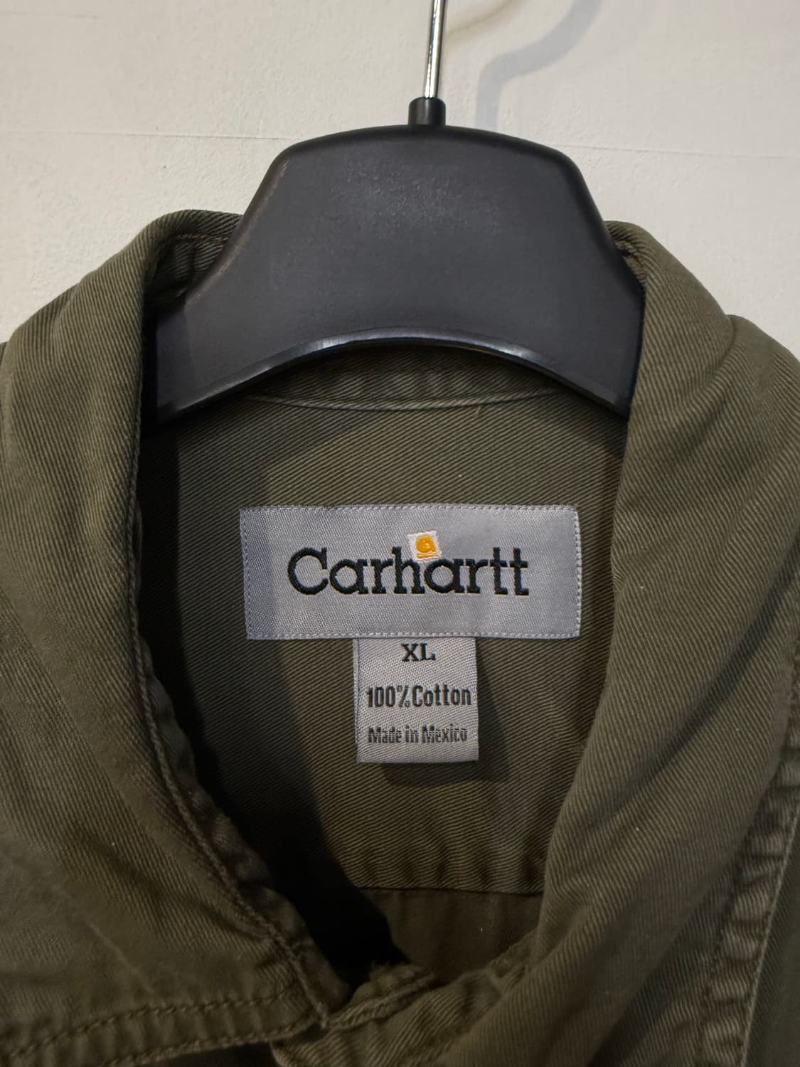 칼하트 카키 긴팔셔츠 상품이미지3