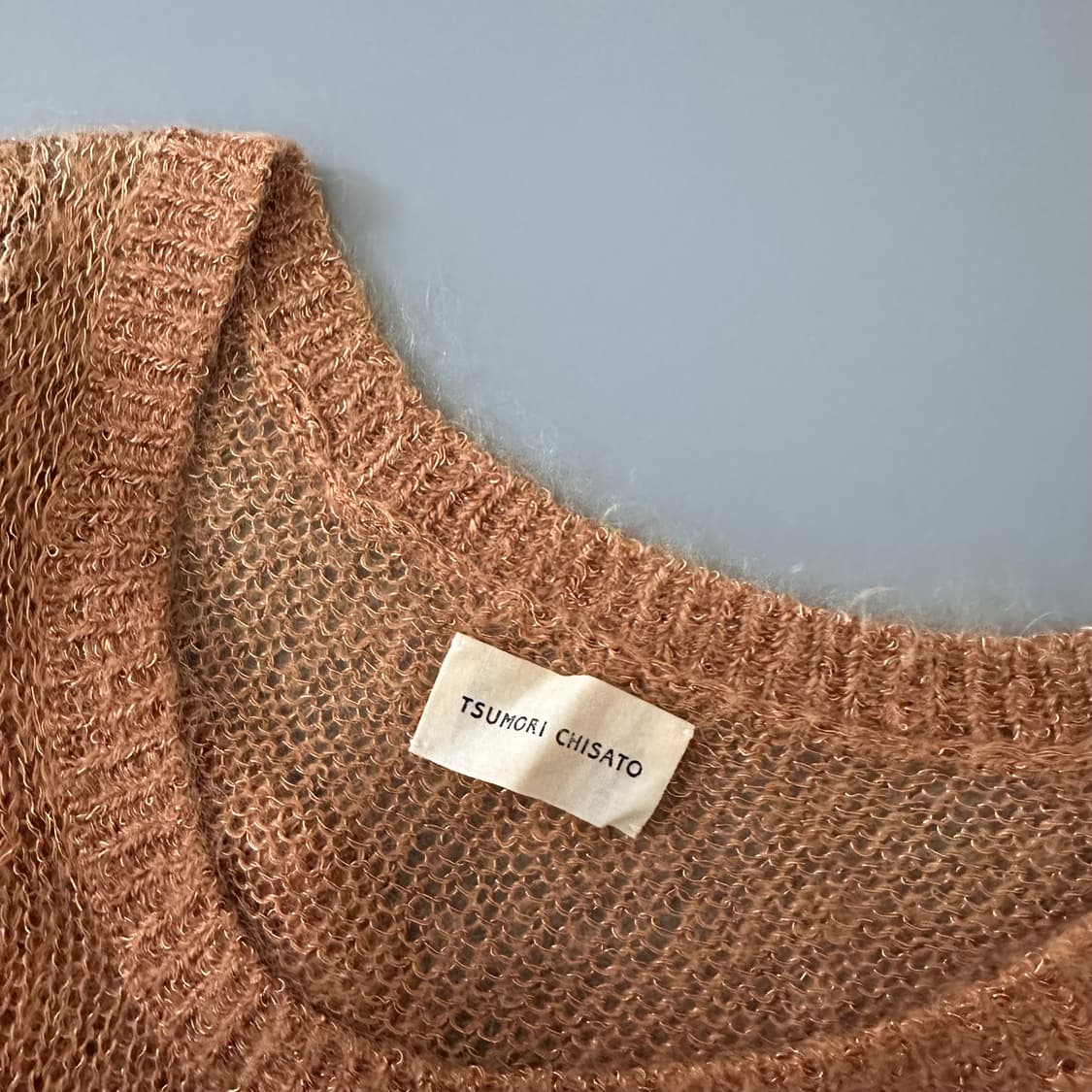 츠모리치사토 tsumori chisato 모헤어혼방 민소매 조끼 상품이미지5