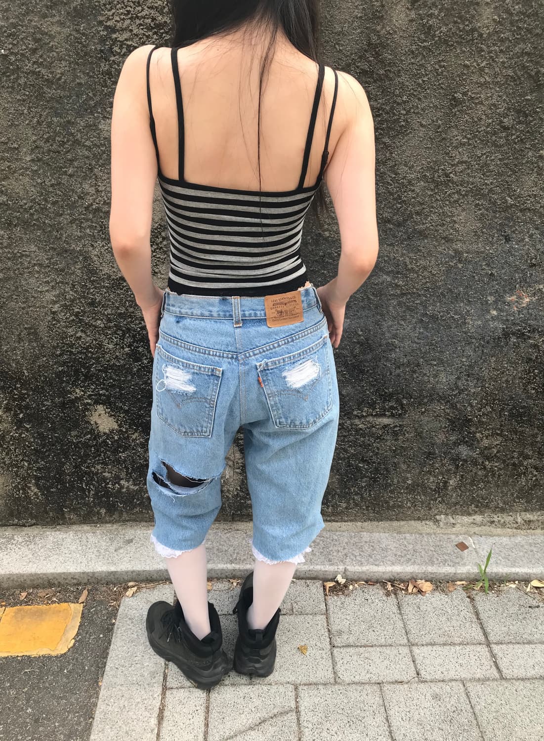 vintage cat sleeveless  상품이미지7