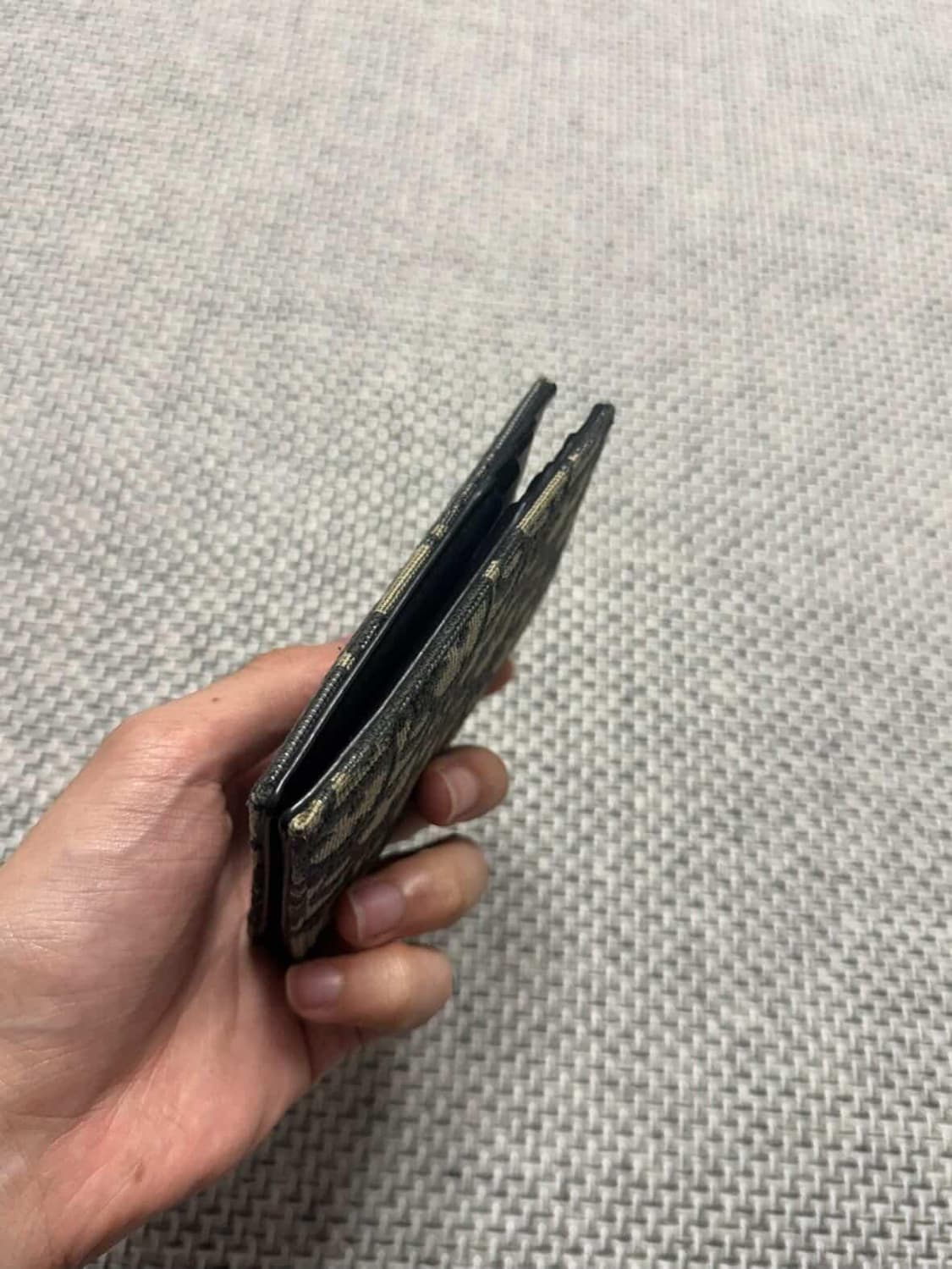 디올 오블리크 카드지갑 오거나이저 상품이미지3