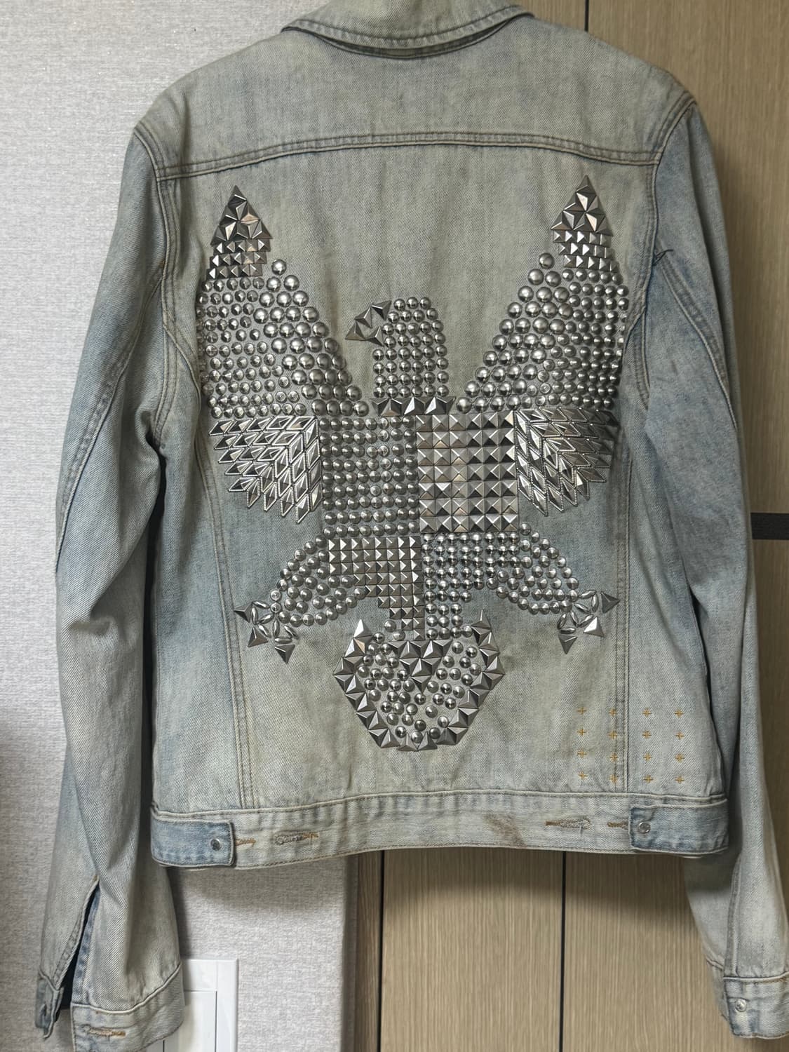 Kusbi 스터드 데님자켓 상품이미지2