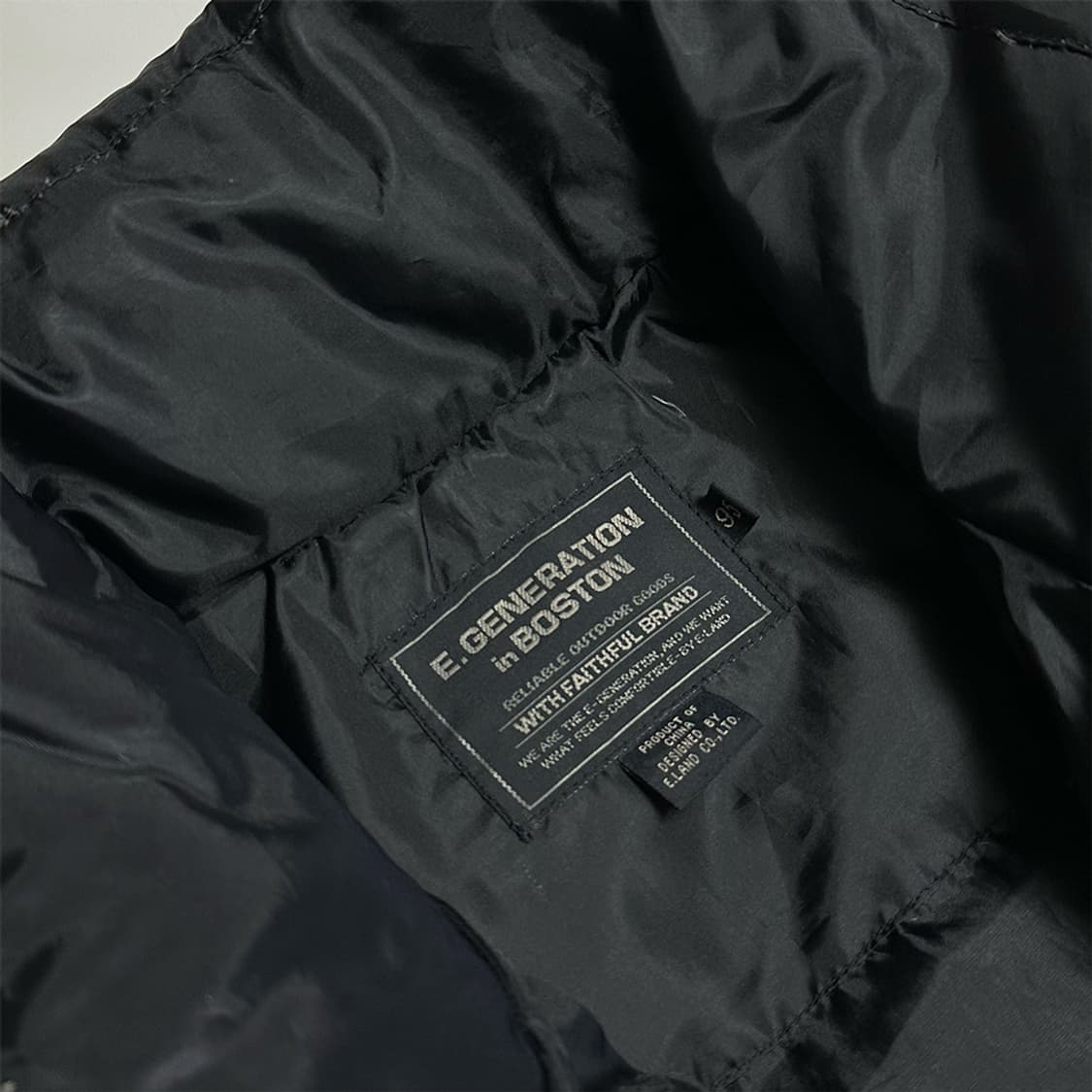 egeneration 오리털 패딩 베스트 상품이미지3