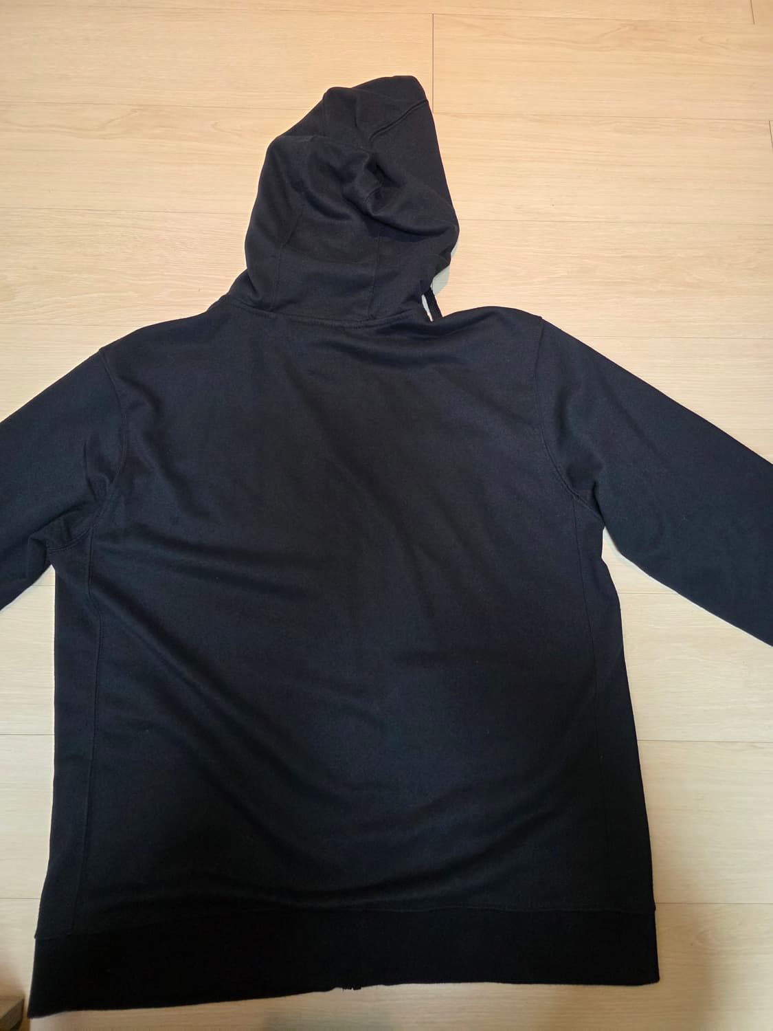 나이키 블랙 후드집업 상품이미지2