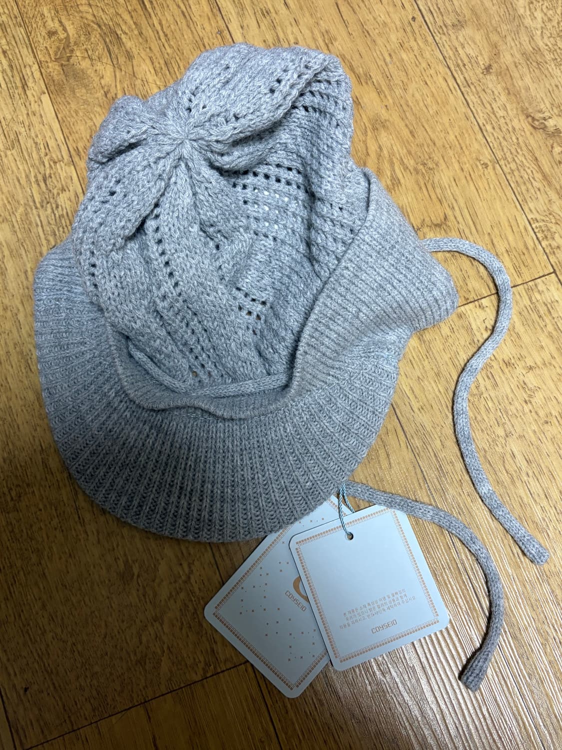 코이세이오 코이 바이저 크로셰 비니 상품이미지2