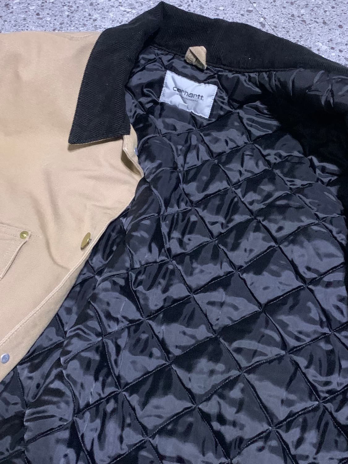 칼하트 wip OG 초어코트 더스티 해밀턴 브라운 윈터 L 상품이미지6