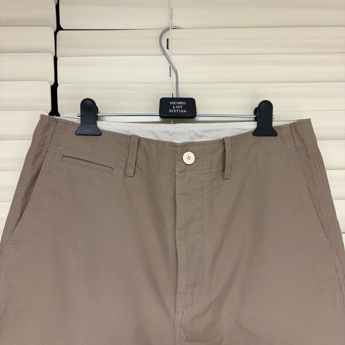 비즈빔 Visvim 코튼 치노 팬츠 베이지 3 사이즈 상품이미지4