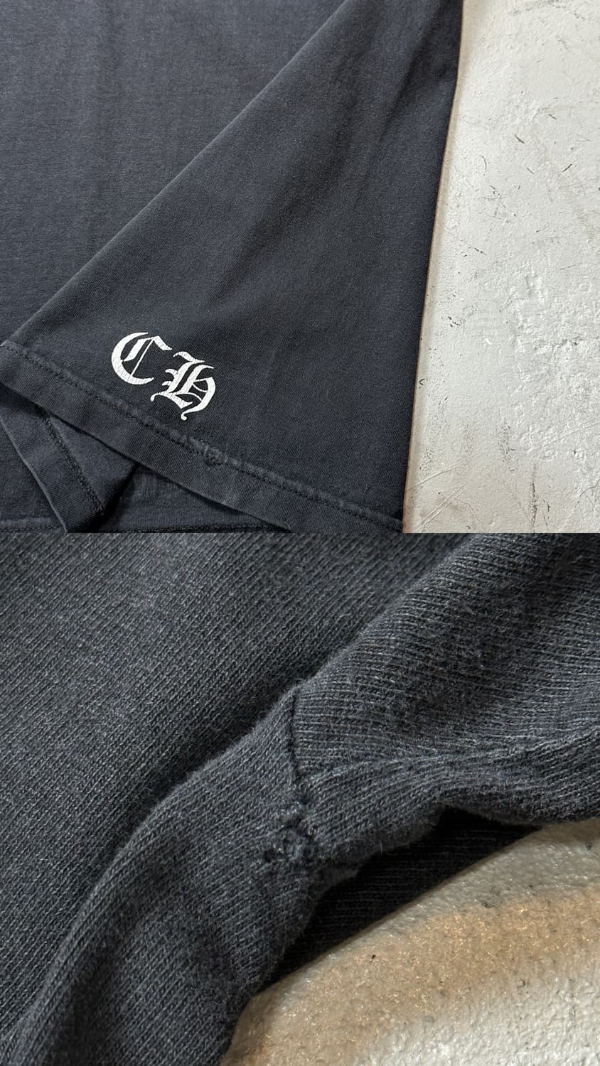 90’s 올드 크롬하츠 퍽유 티셔츠 USA Made 상품이미지9