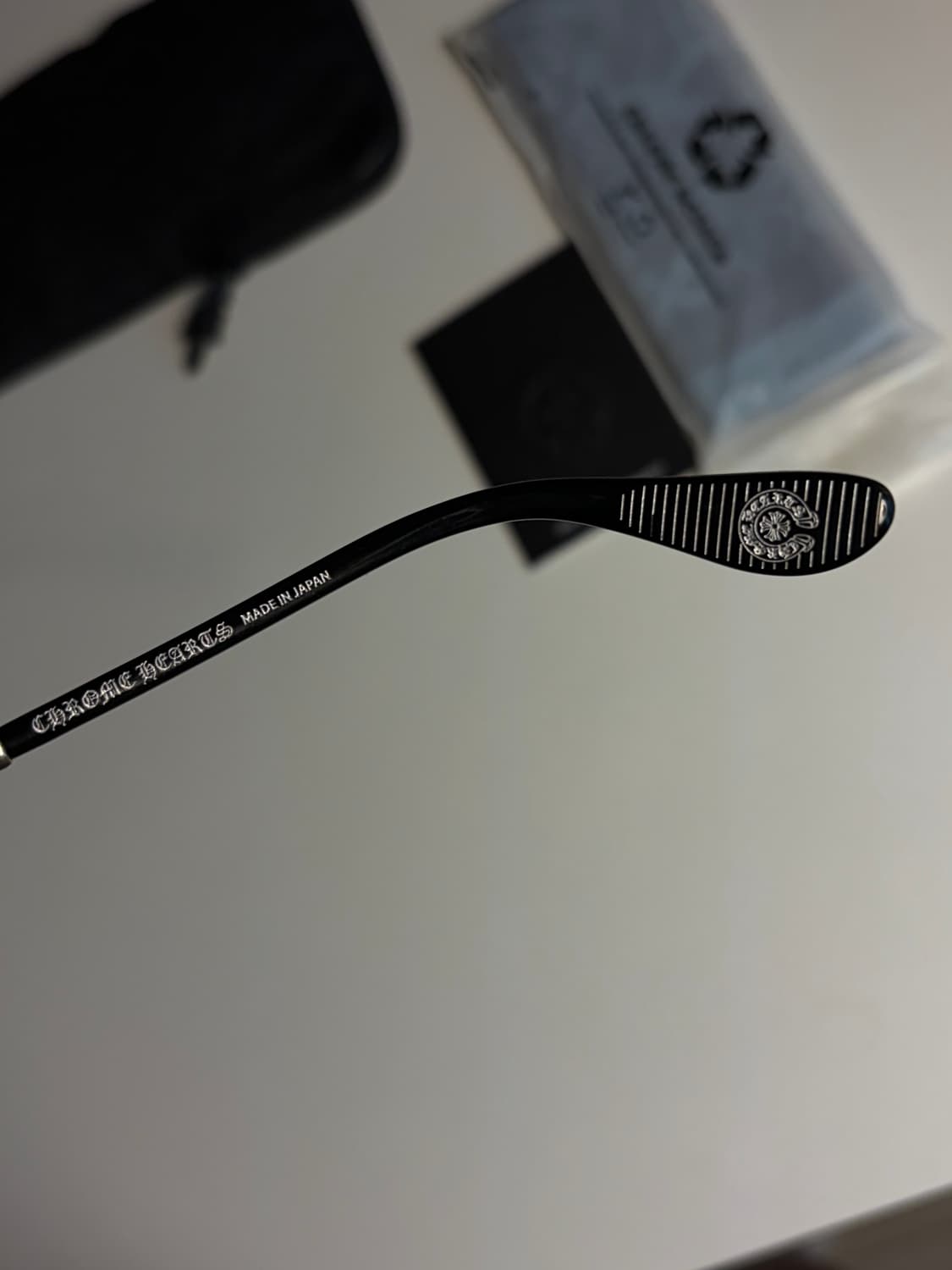 크롬하츠 보넨노이슈어 1 블랙 브러쉬드 실버 상품이미지5