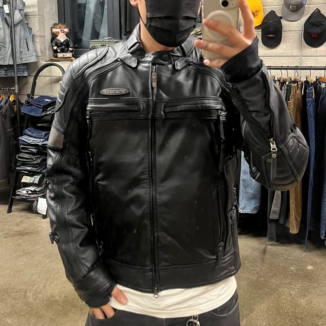 할리데이비슨 FXRG 가죽 자켓 (100) 상품이미지10