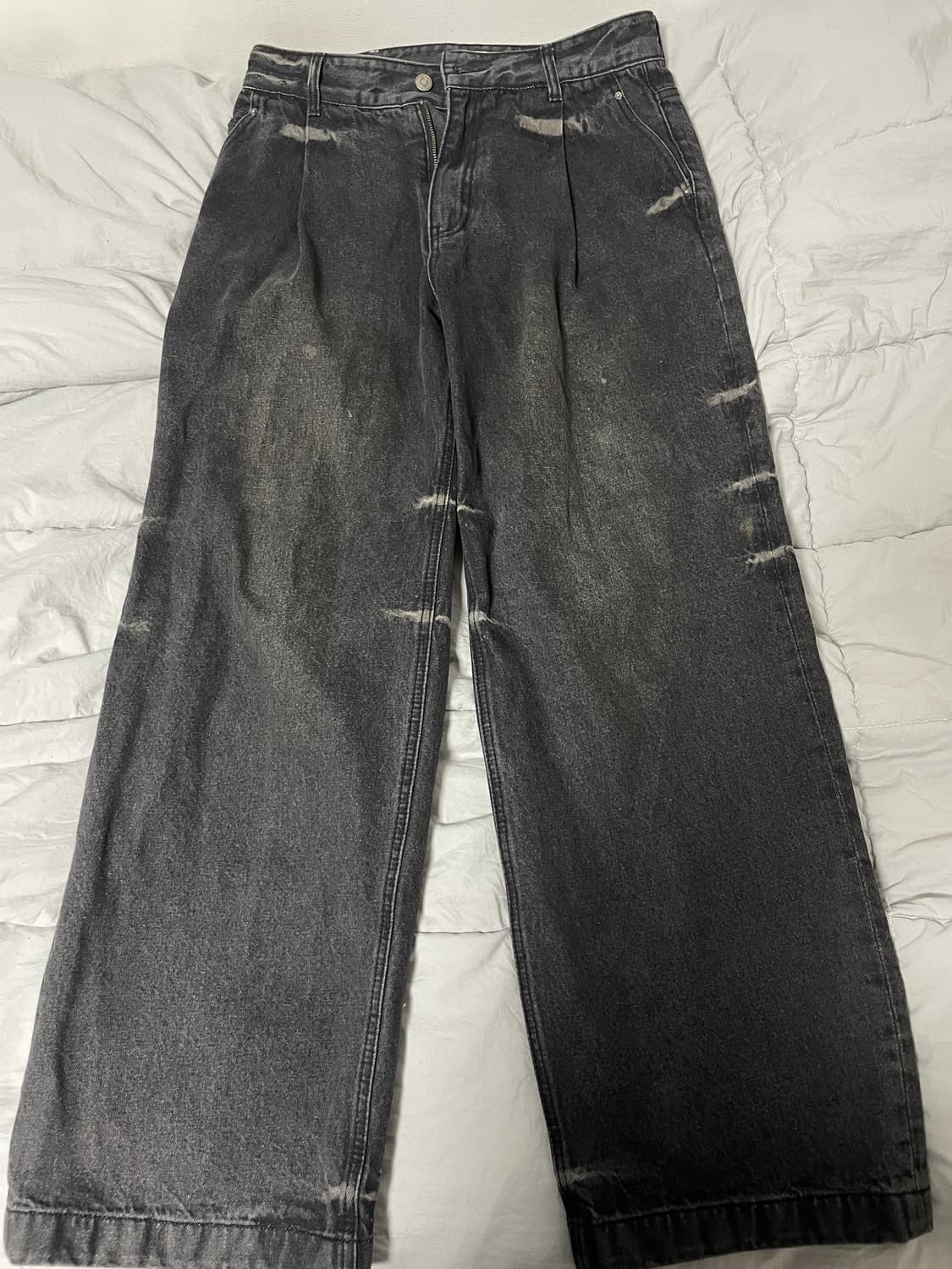 메종미네드 SWELL WIDE DENIM PANTS 48 상품이미지6