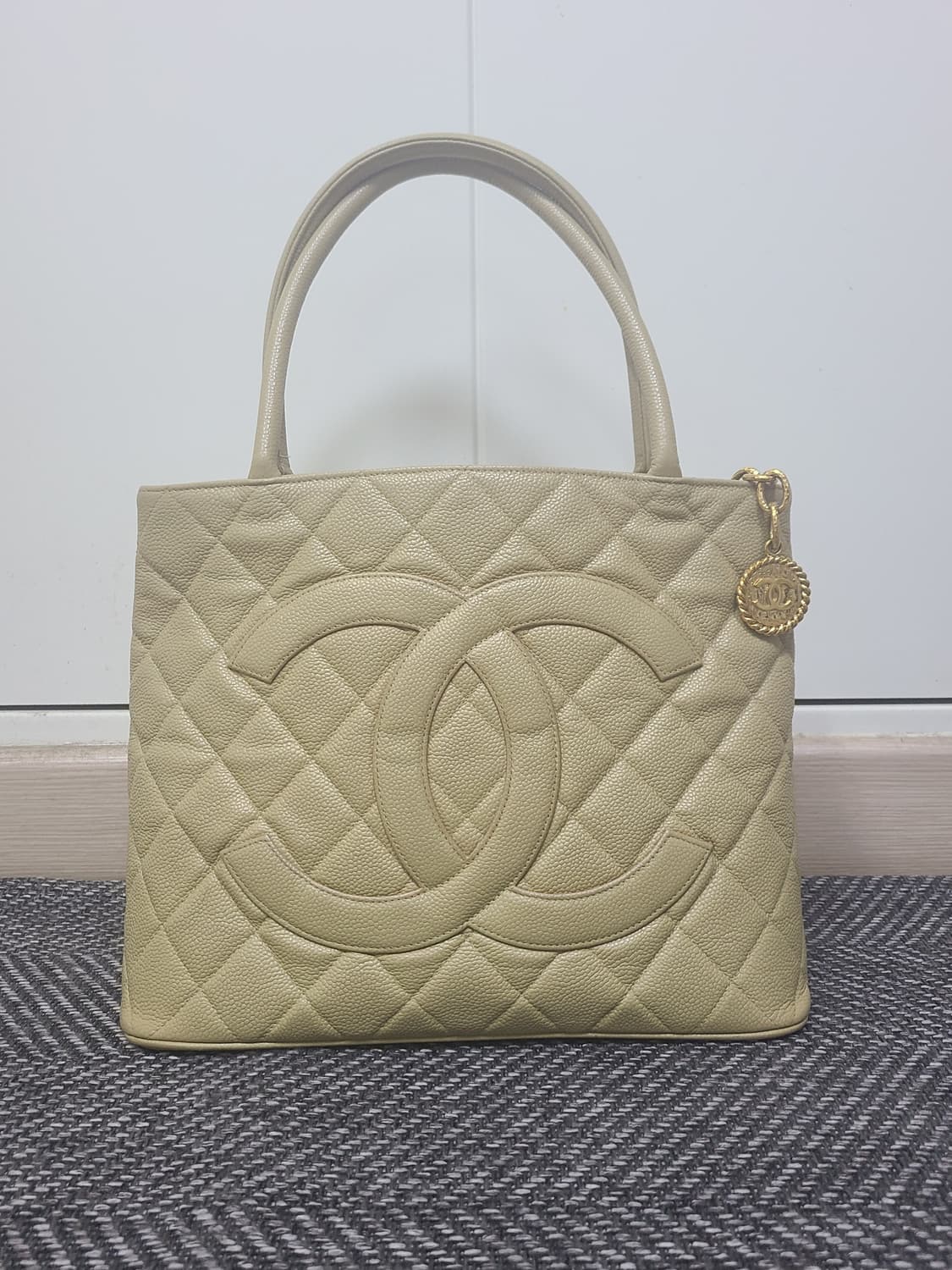 샤넬 cc 코인백 캐비어 토트백 상품이미지1